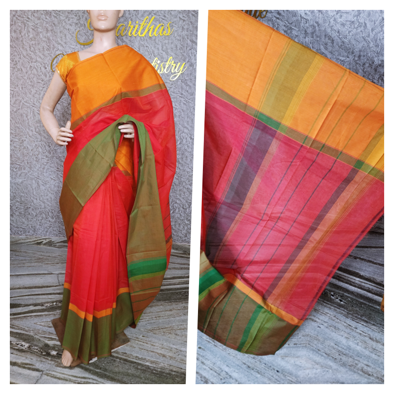 HANDLOOM KANCHI COTTON SAREE
