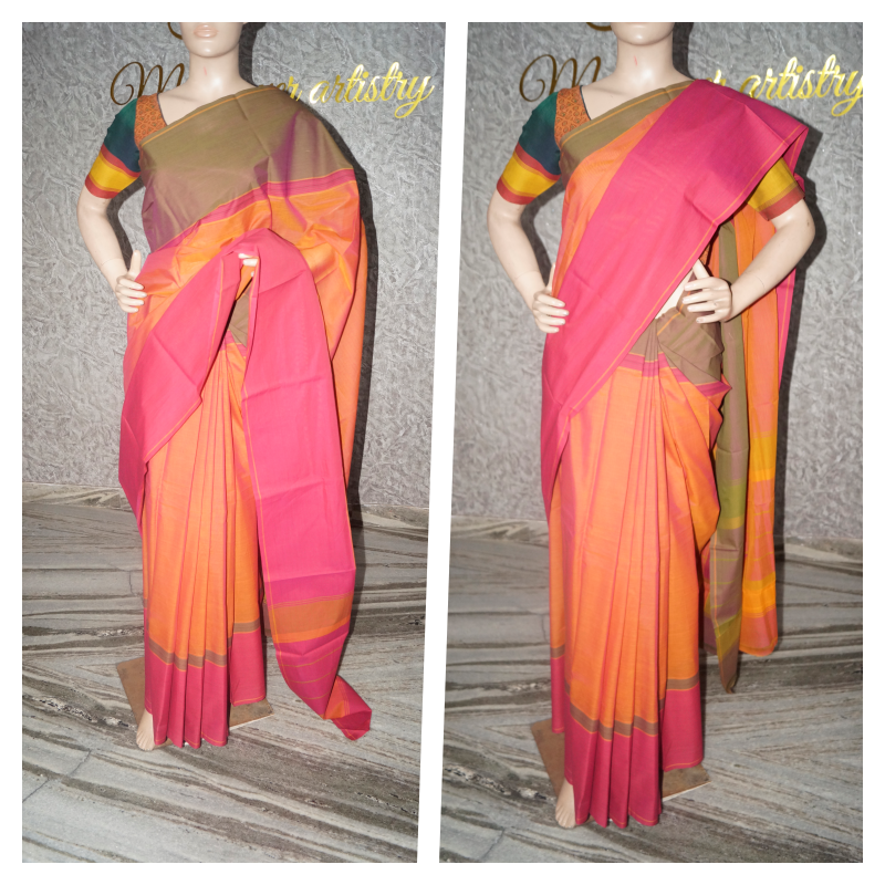 HANDLOOM KANCHI COTTON SAREE