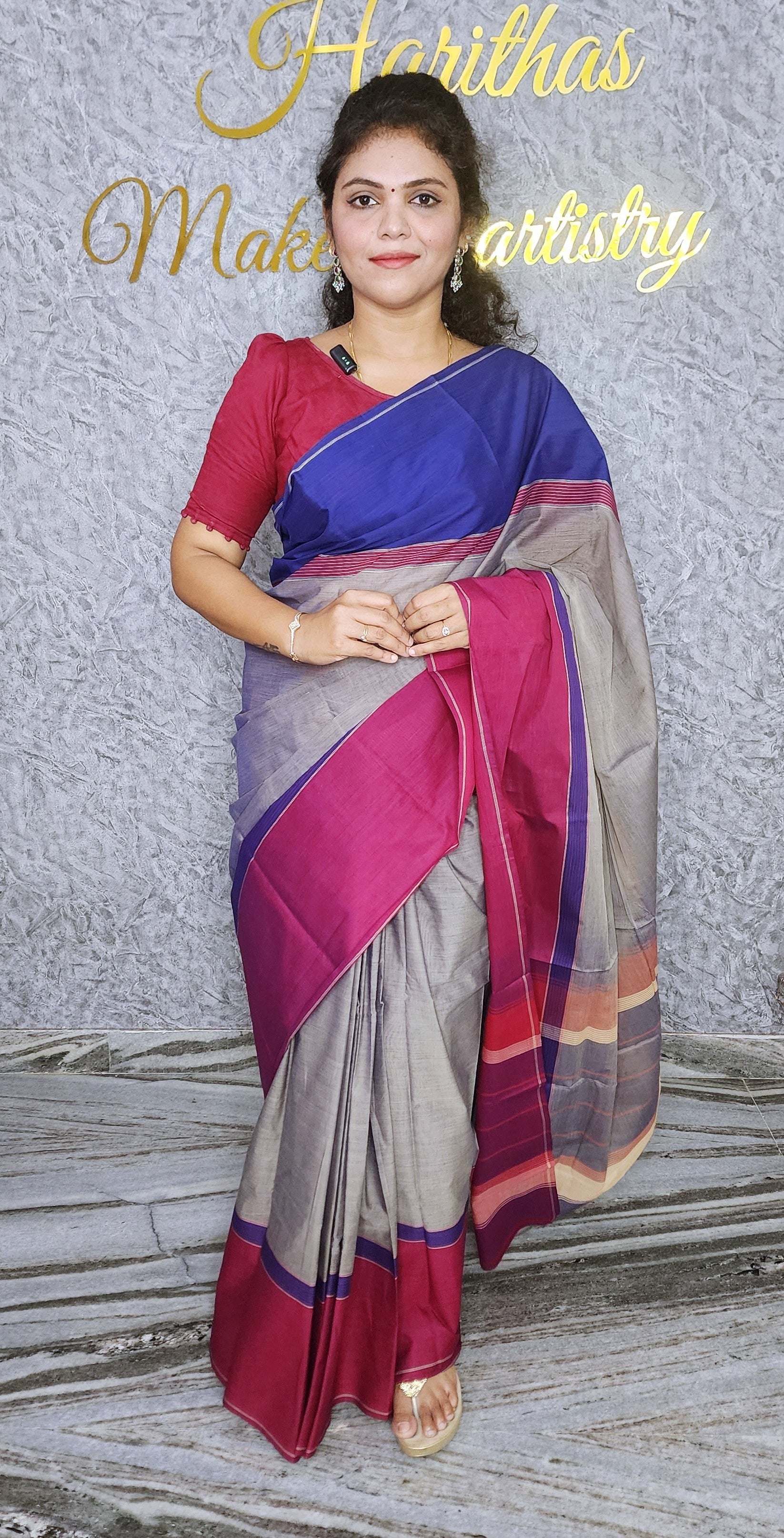 HANDLOOM KANCHI COTTON SAREE