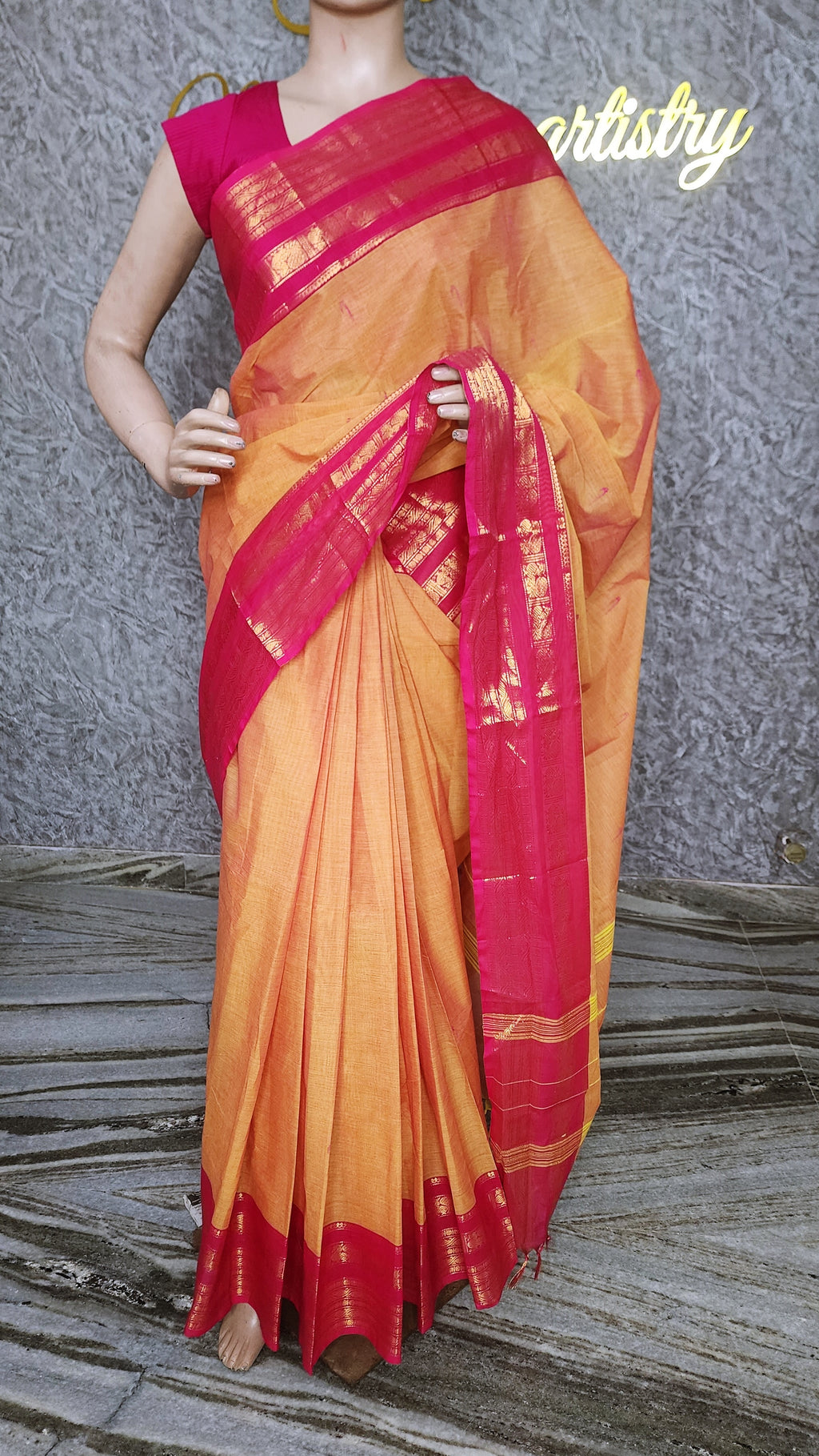KANCHI COTTON SAREE