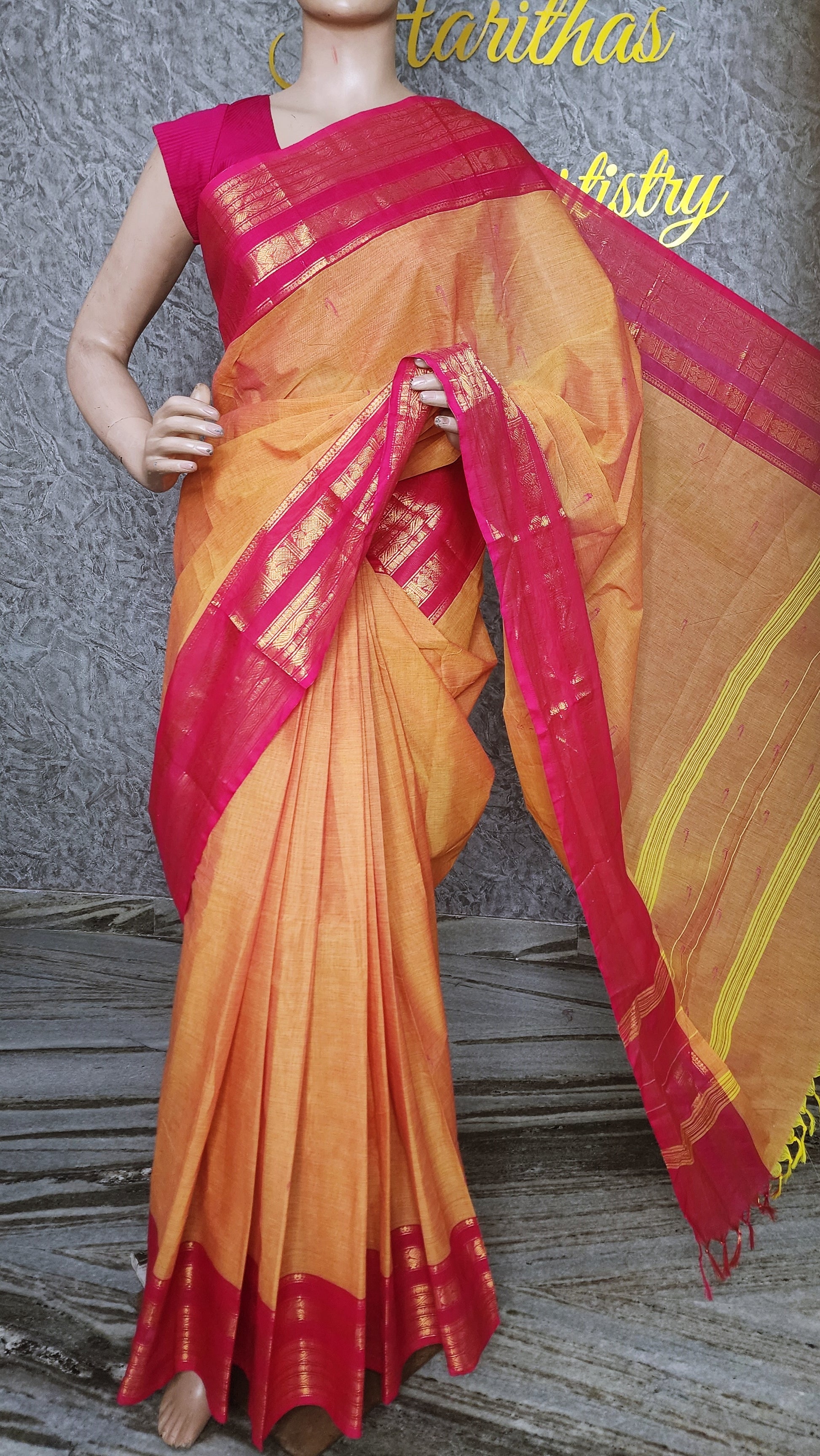 KANCHI COTTON SAREE