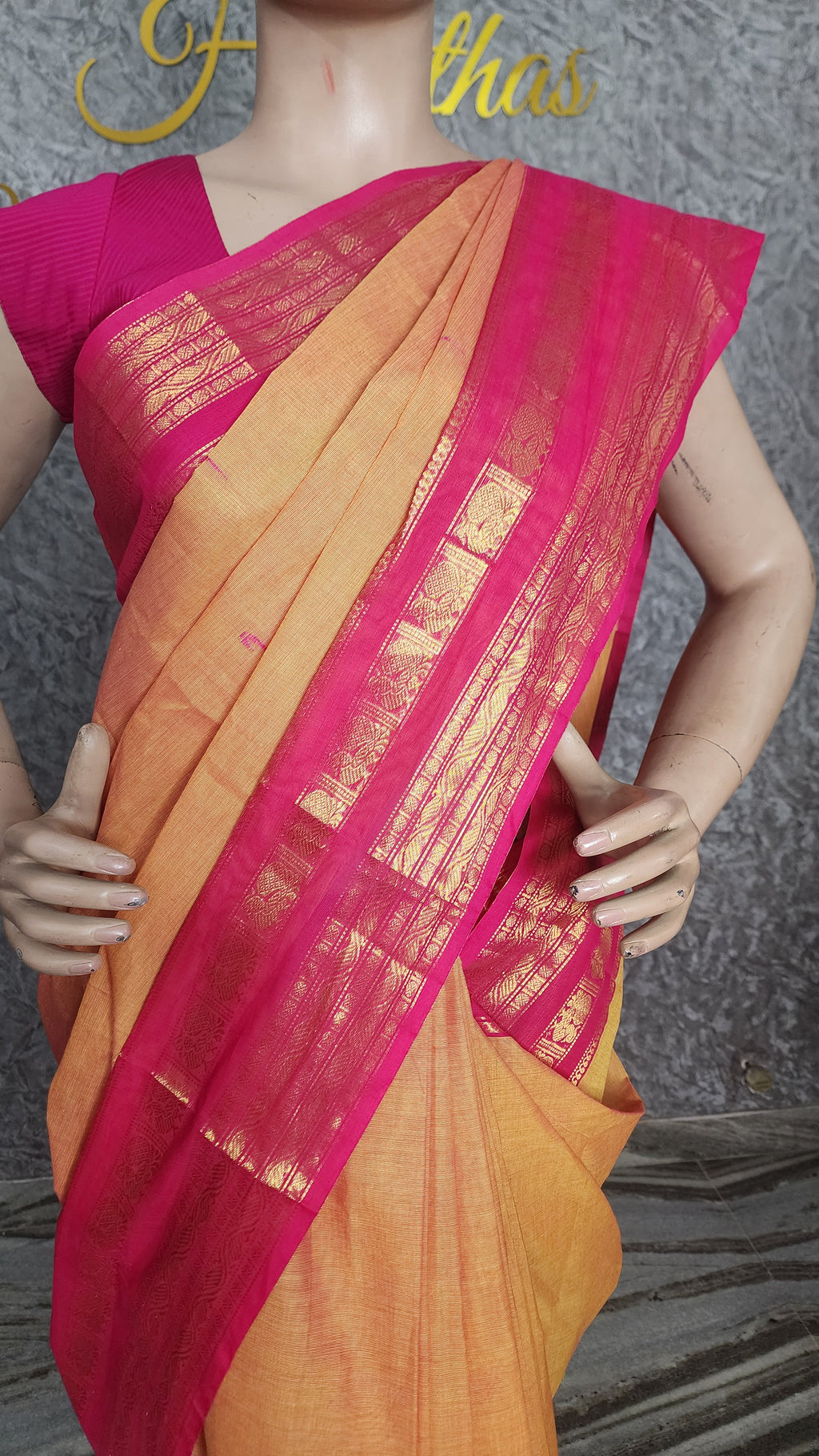 KANCHI COTTON SAREE