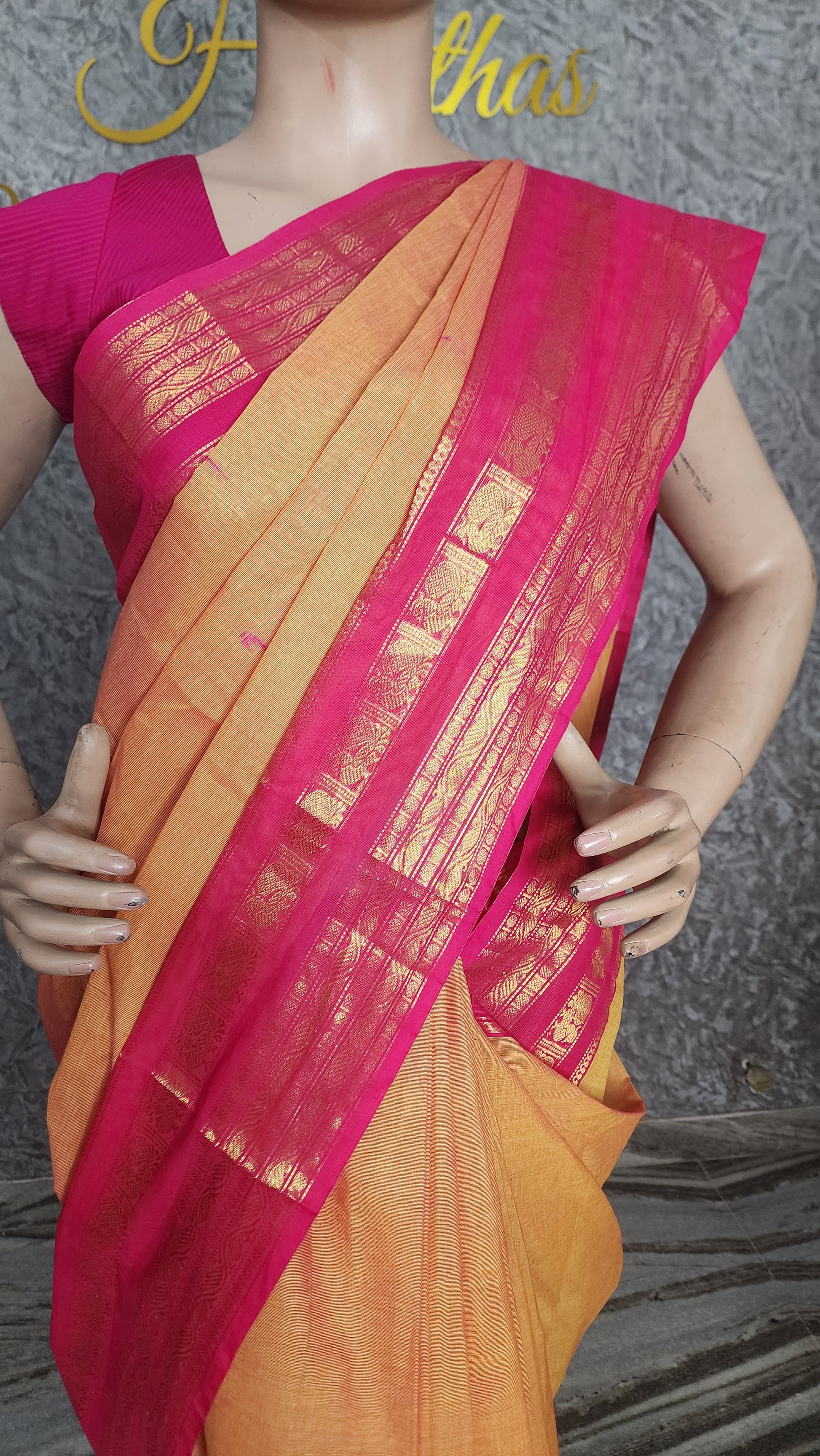 KANCHI COTTON SAREE