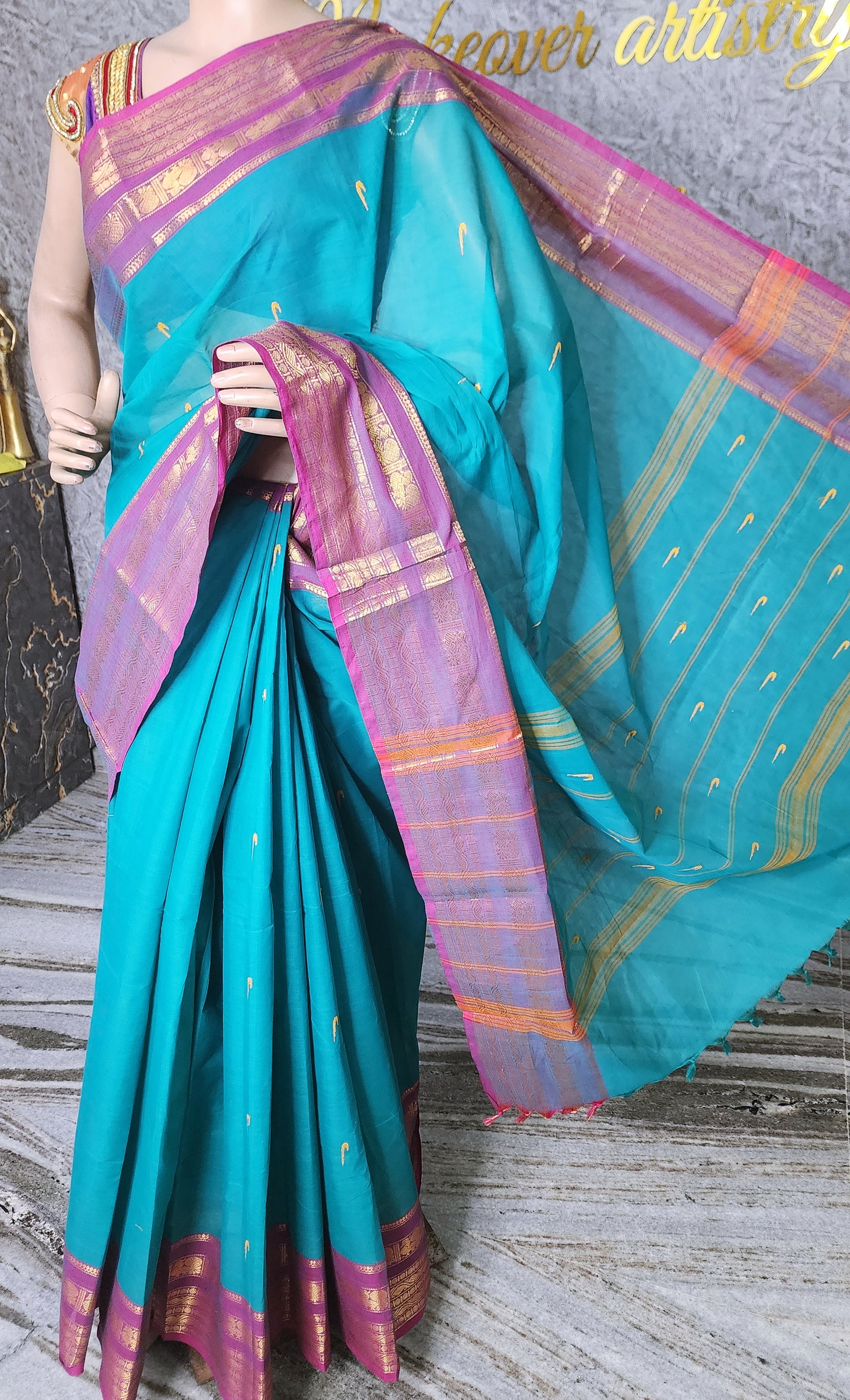 KANCHI COTTON SAREE