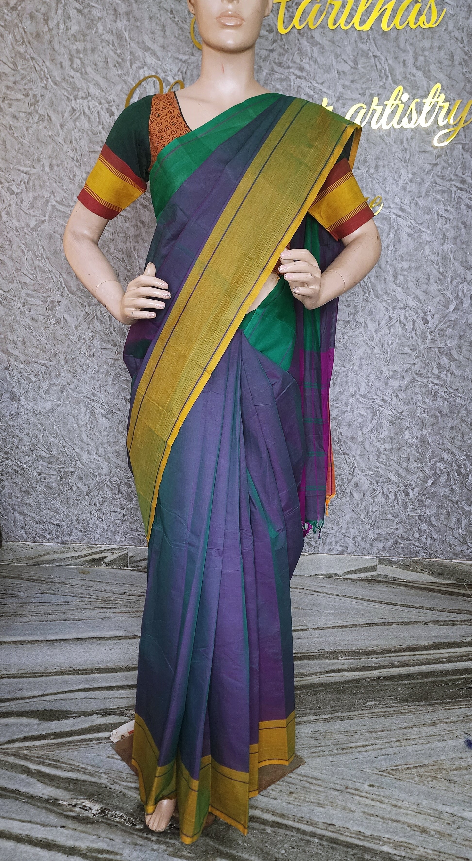 CHETTINAD COTTON SAREE