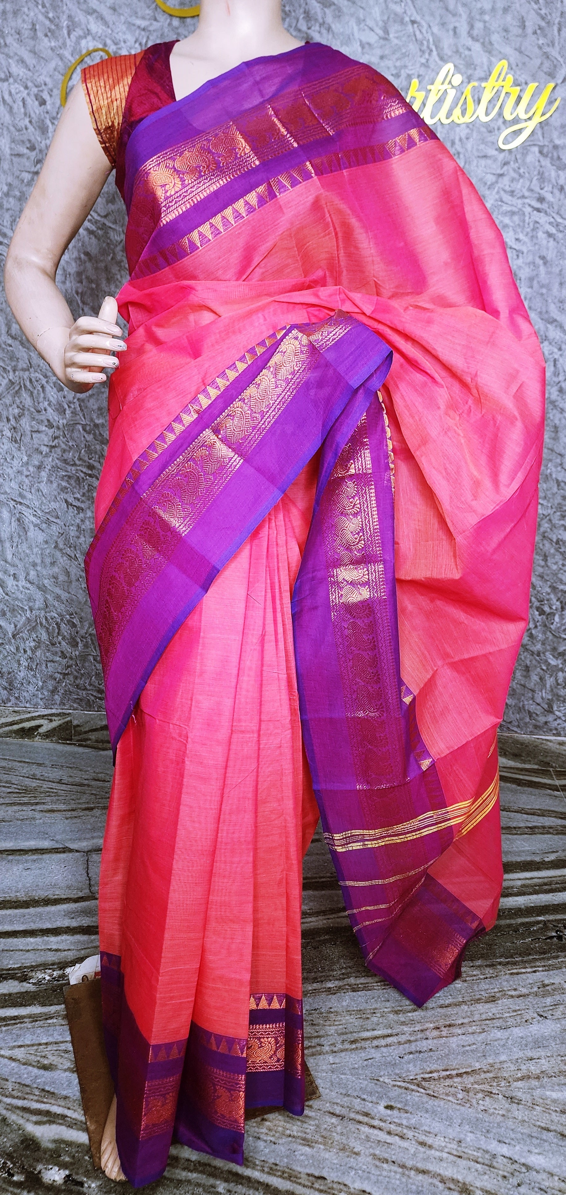 CHETTINAD COTTON SAREE