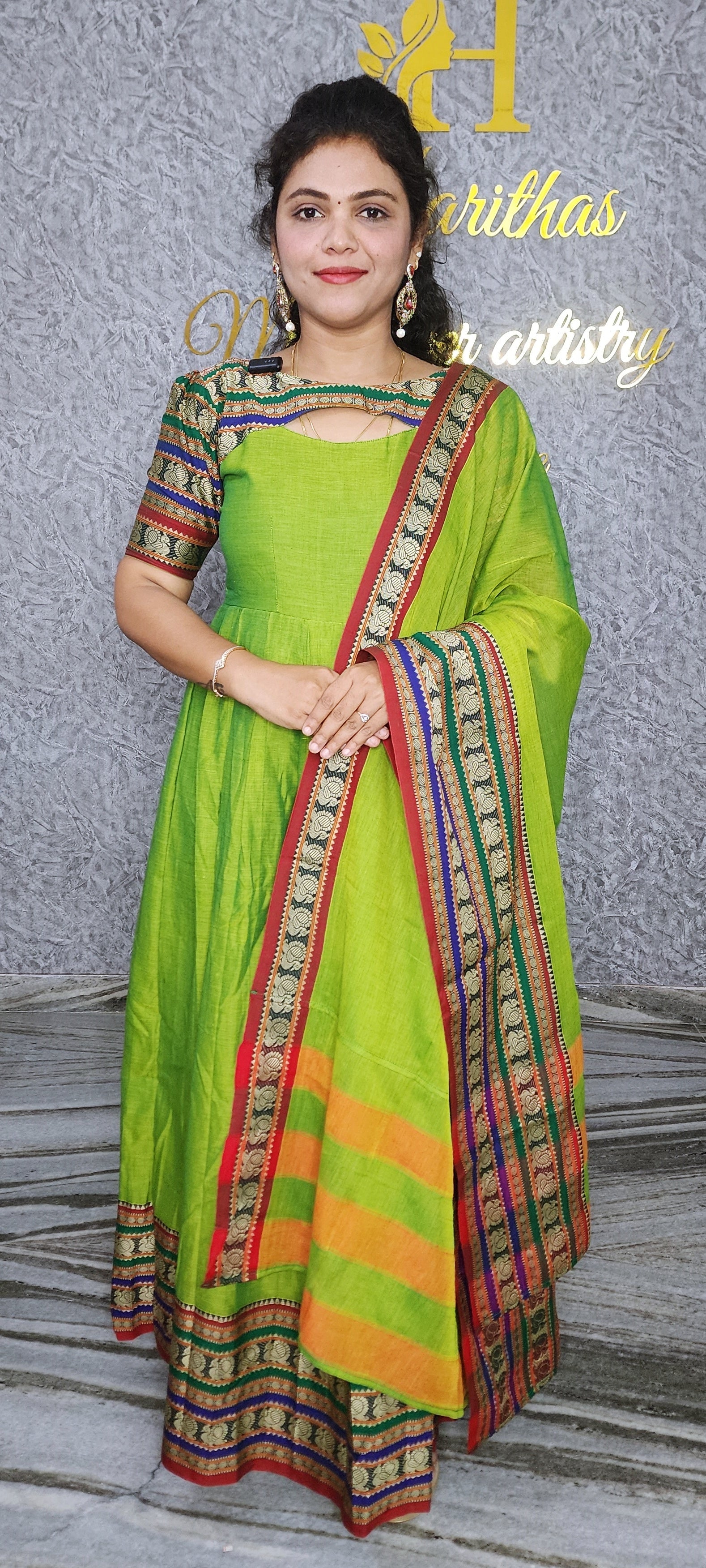 ANARKALI KANCHI COTTON SALWAR SET