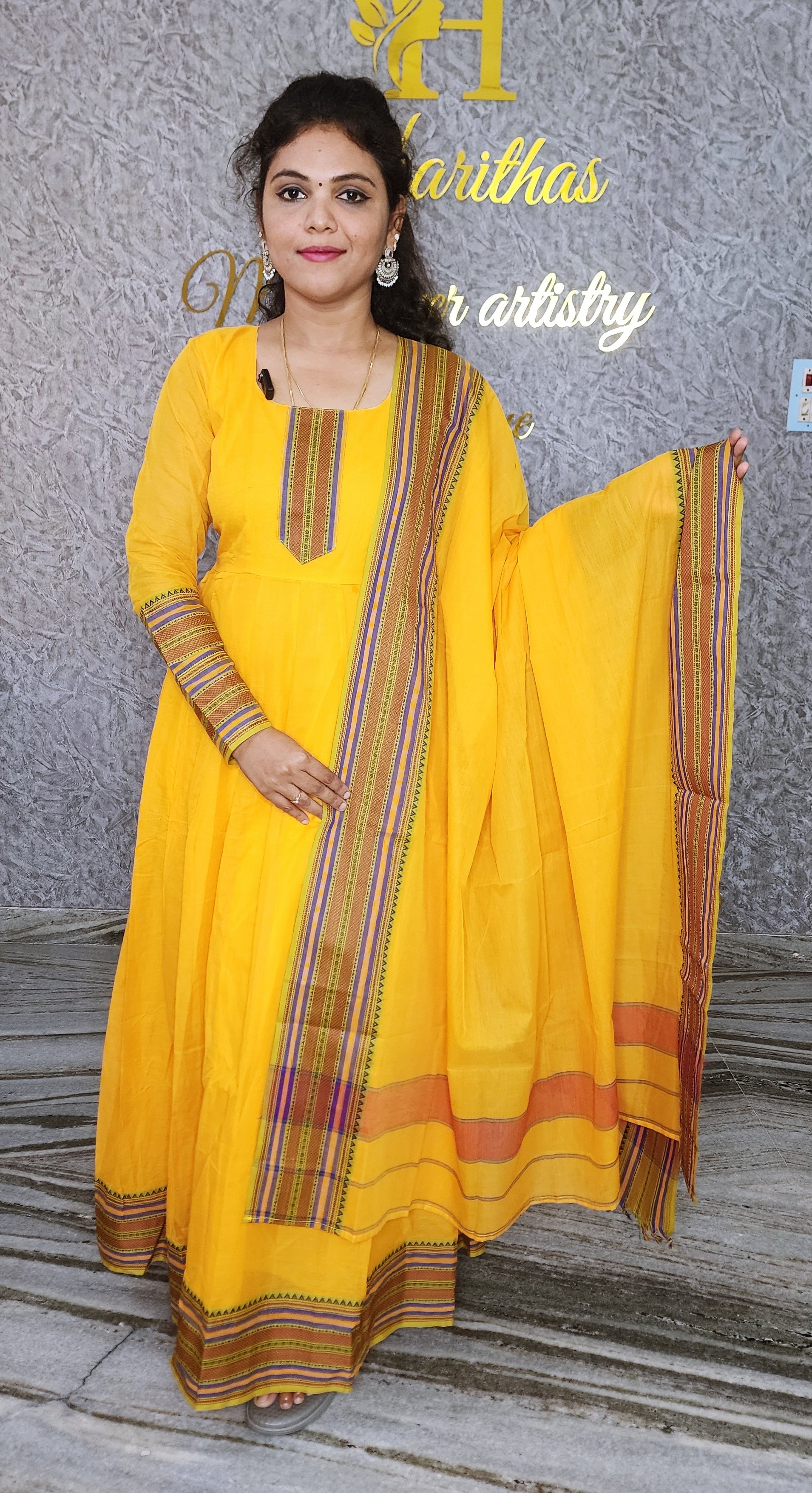 KANCHI COTTON SALWAR SET