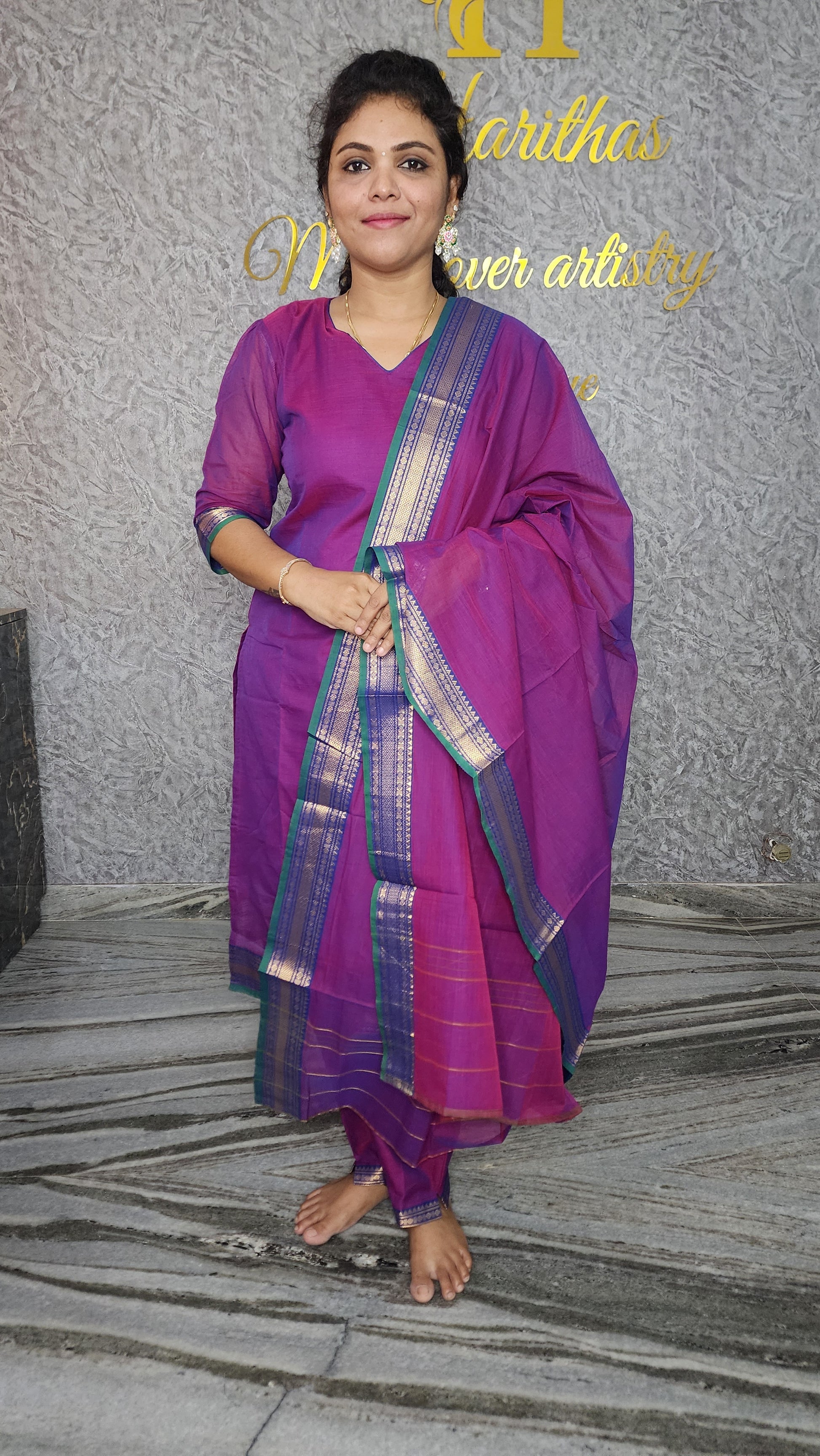 HANDLOOM COTTON SALWAR SET