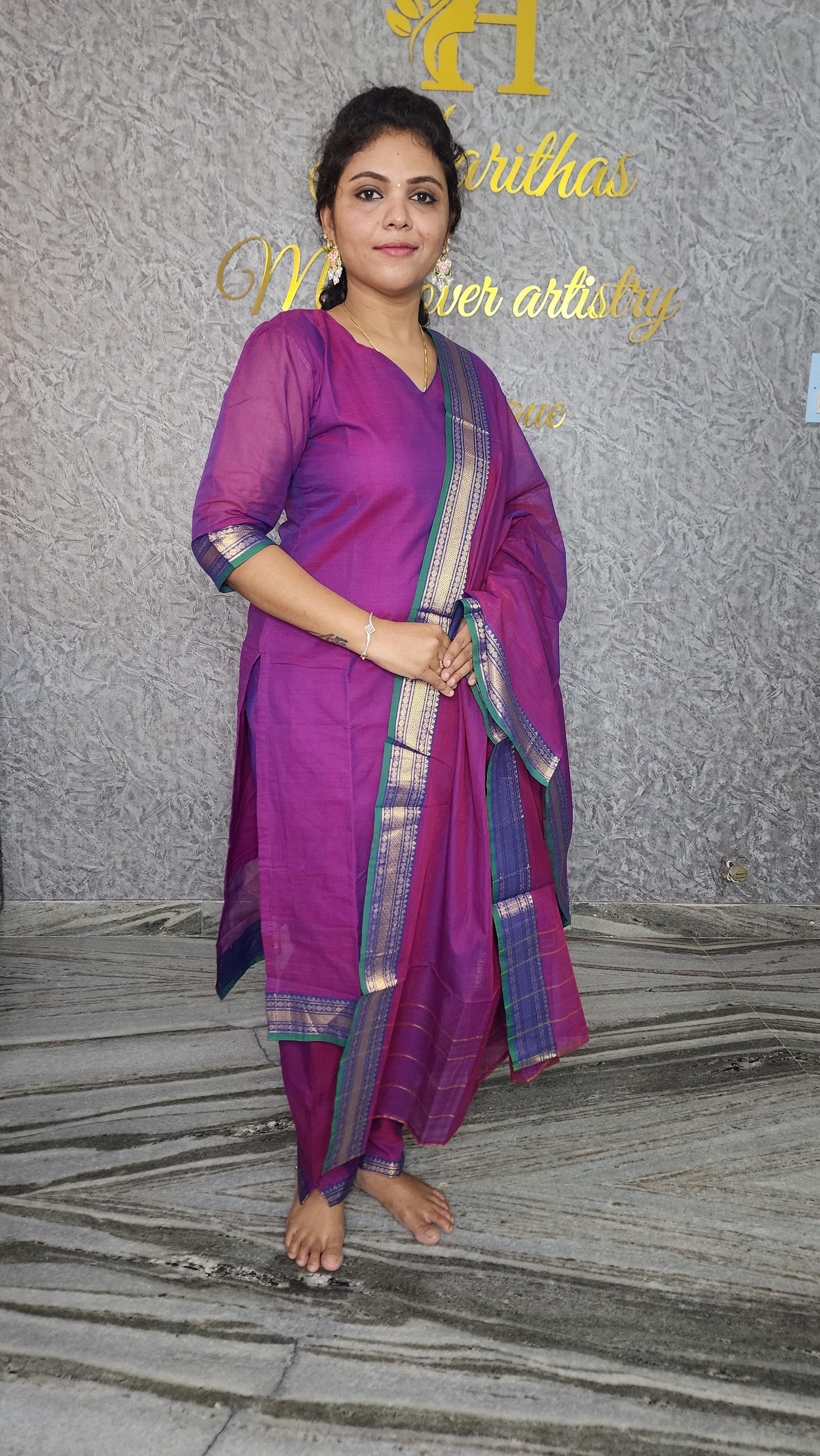 HANDLOOM COTTON SALWAR SET