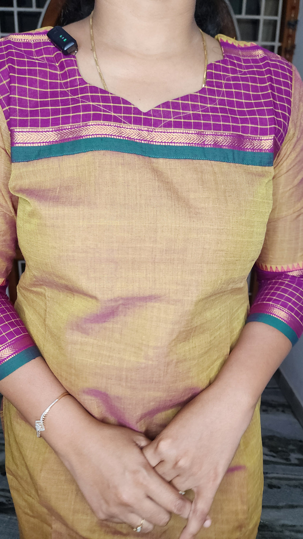 HERITAGE DESIGN CHETTINAD COTTON KURTI