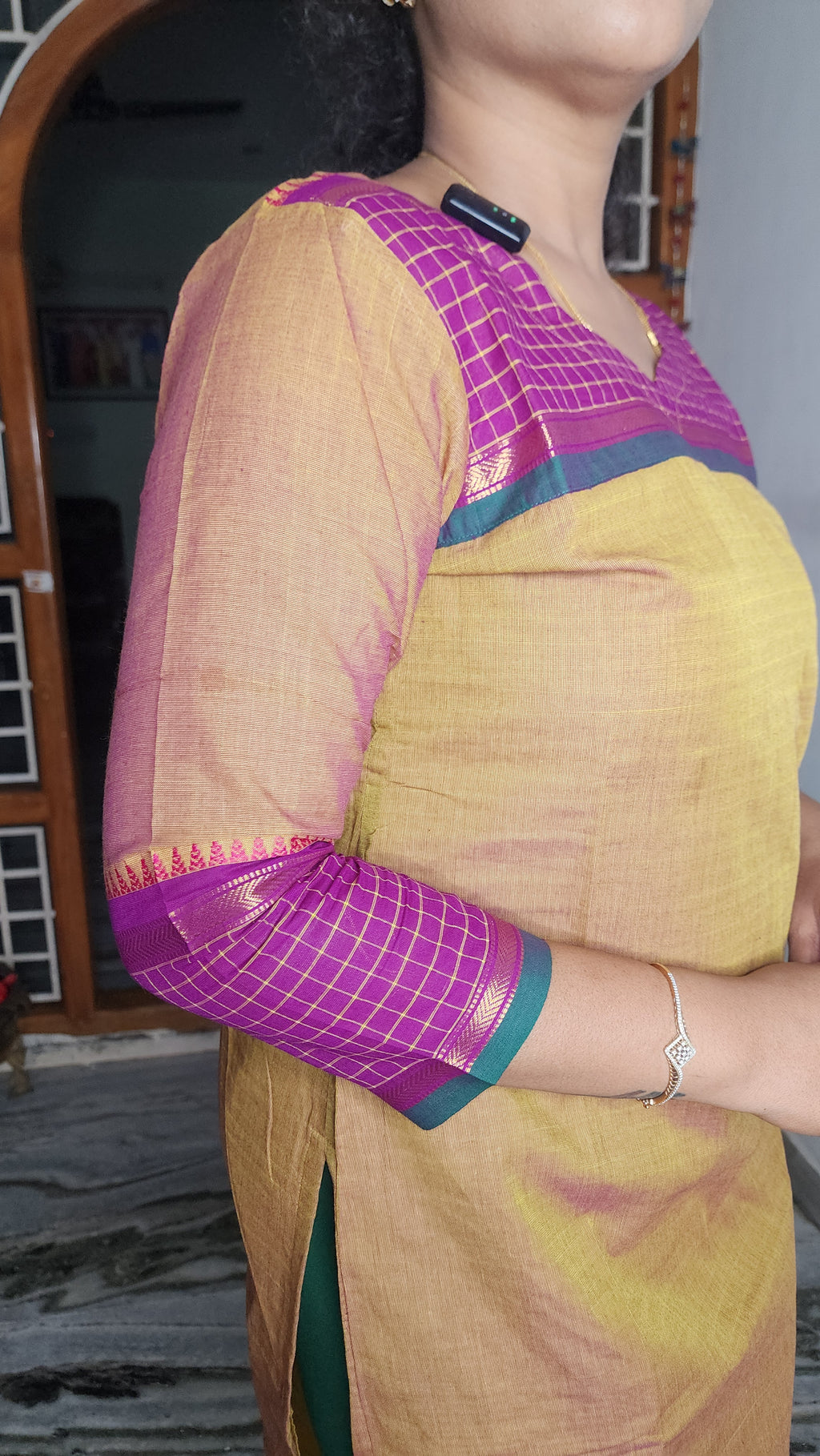 HERITAGE DESIGN CHETTINAD COTTON KURTI