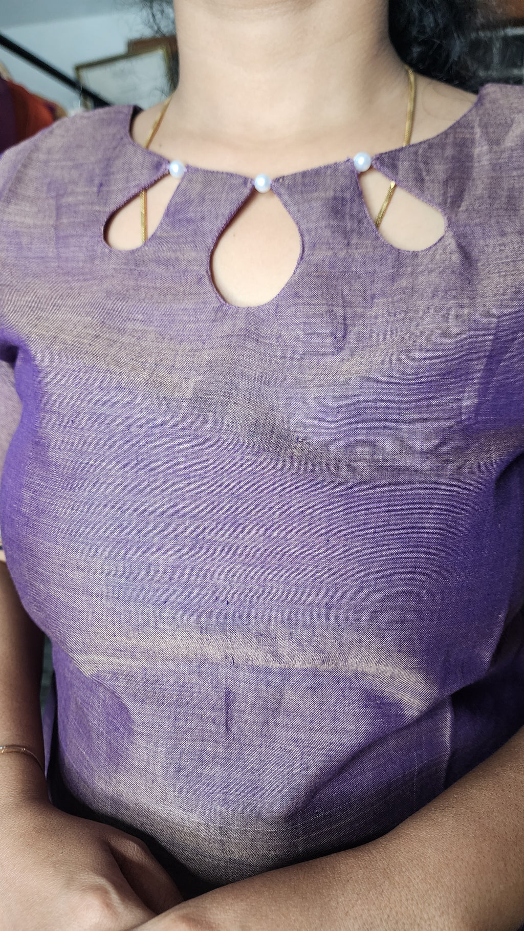 HERITAGE NARAYANAPET COTTON KURTI