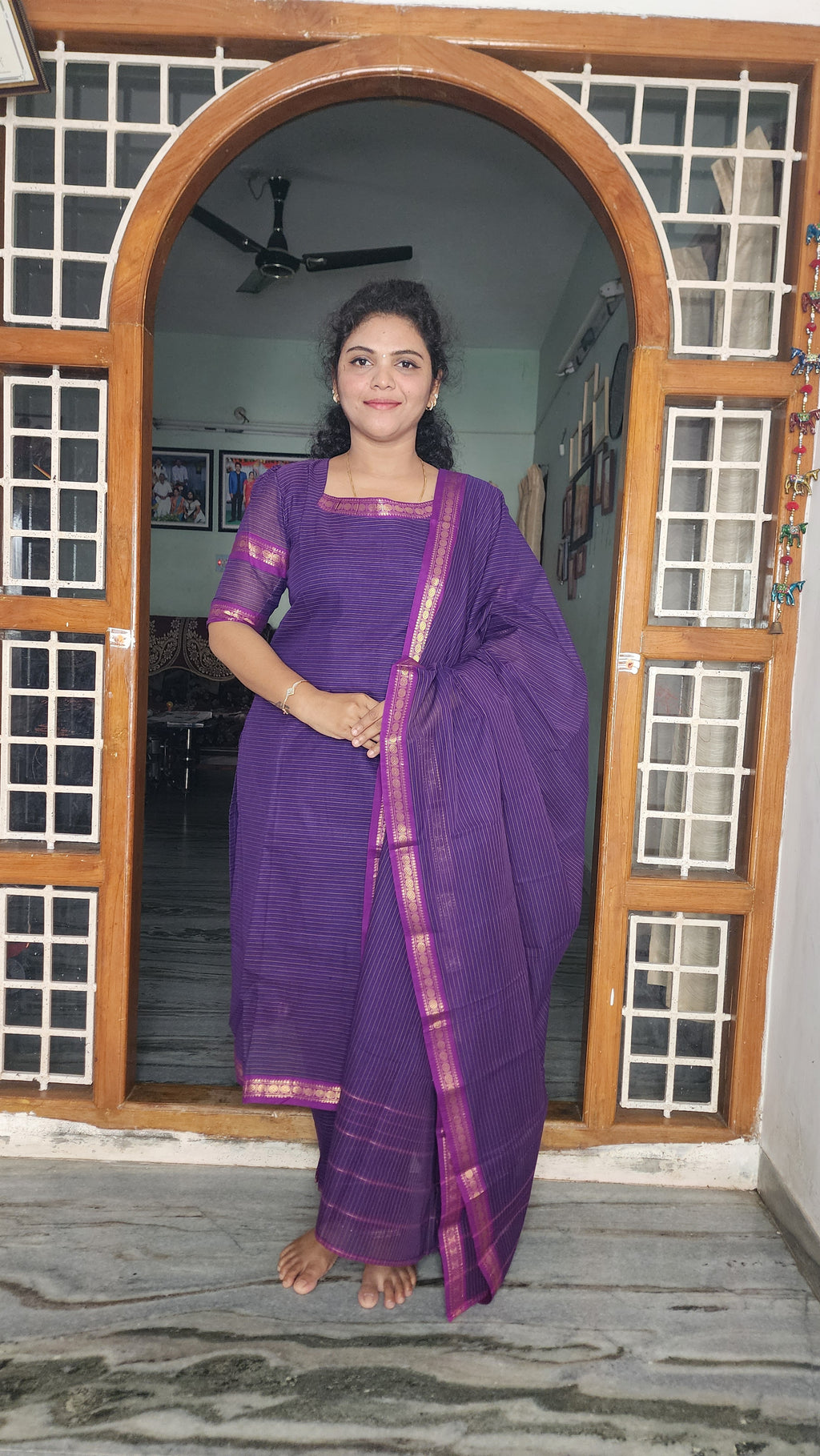 HERITAGE HANDLOOM COTTON SALWAR SET