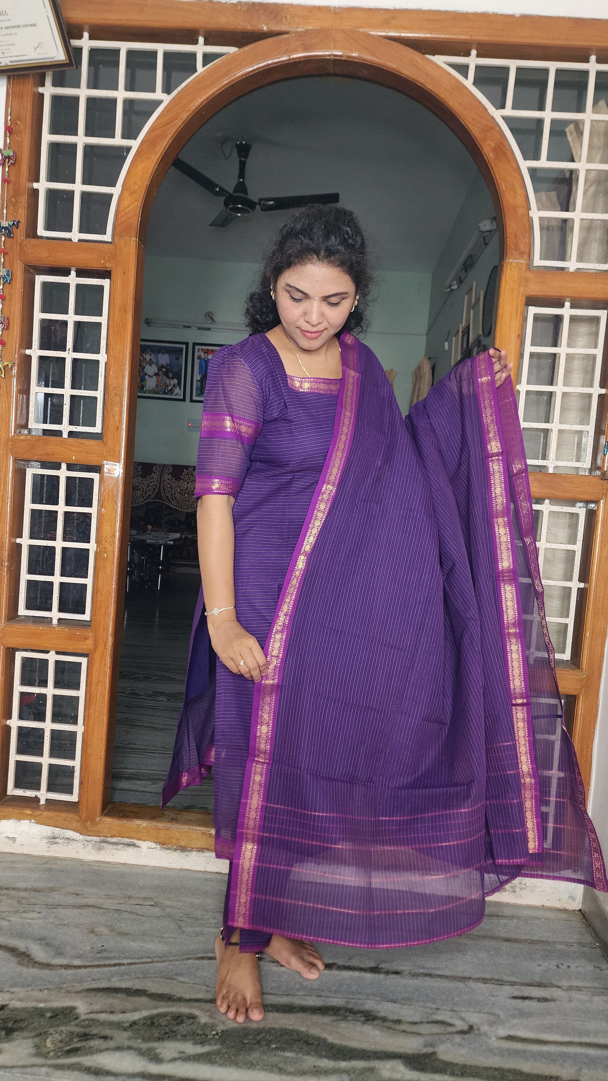 HERITAGE HANDLOOM COTTON SALWAR SET