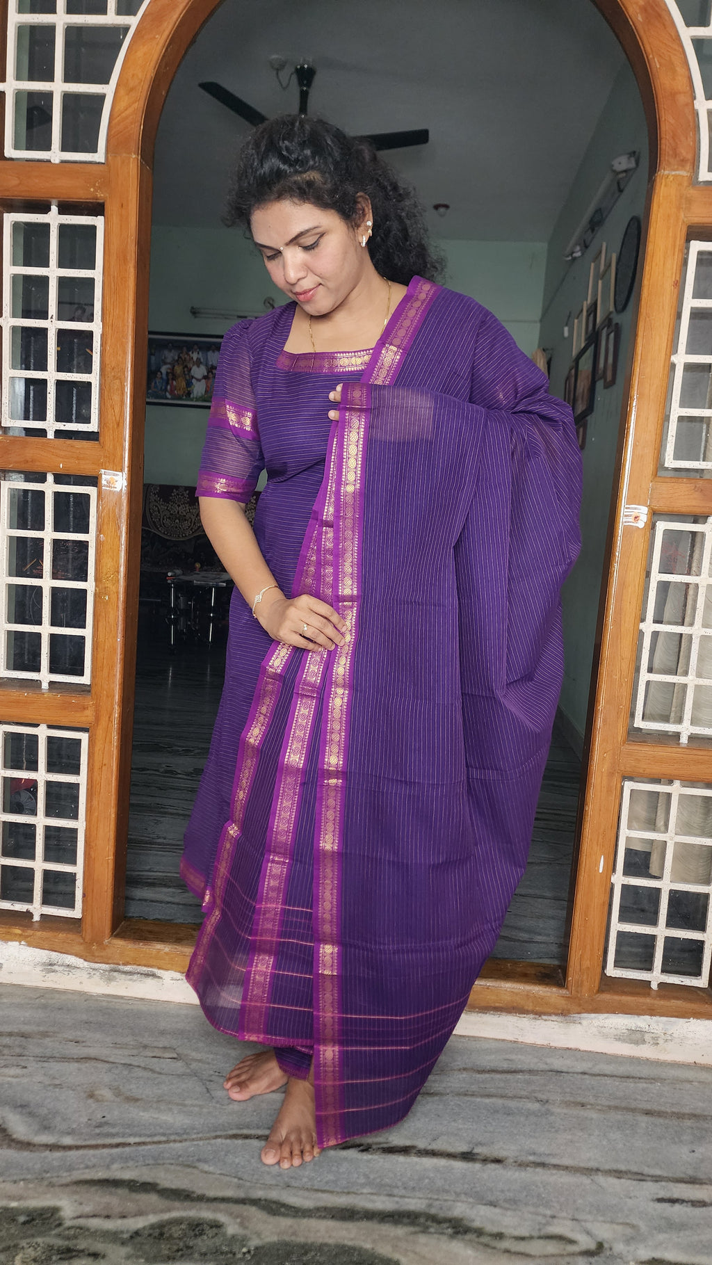 HERITAGE HANDLOOM COTTON SALWAR SET