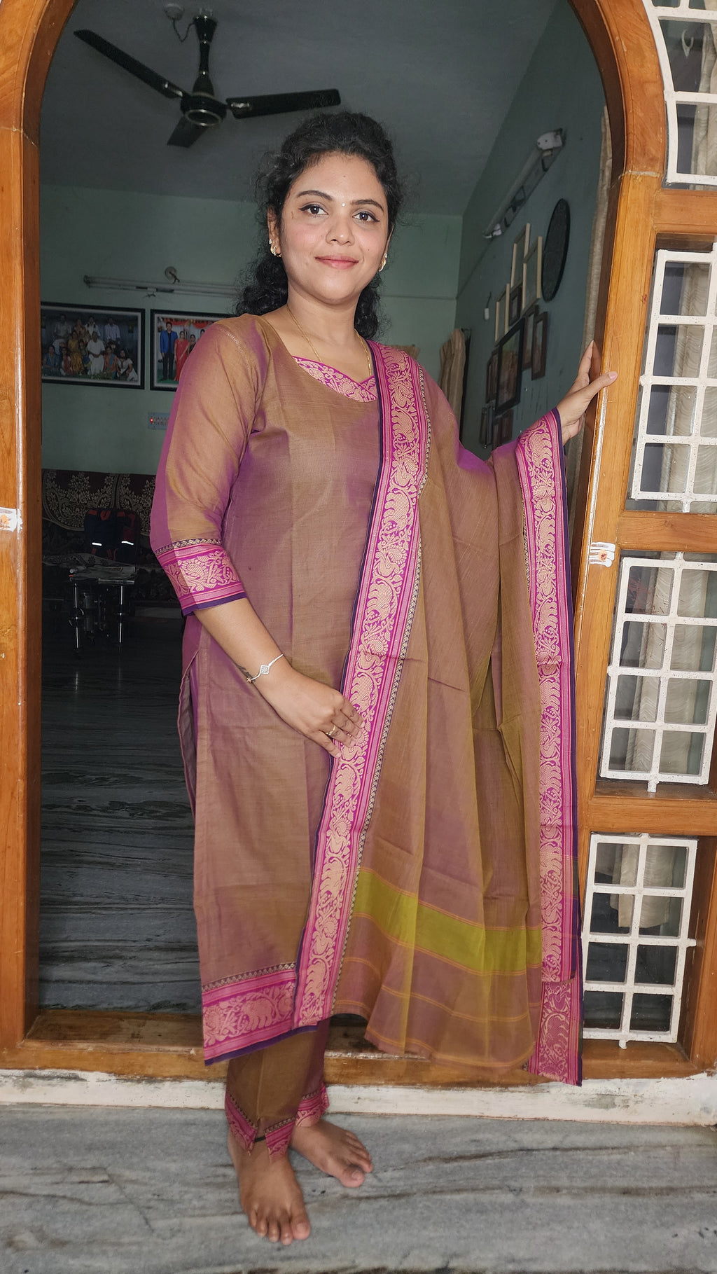 HANDLOOM COTTON SALWAR SET