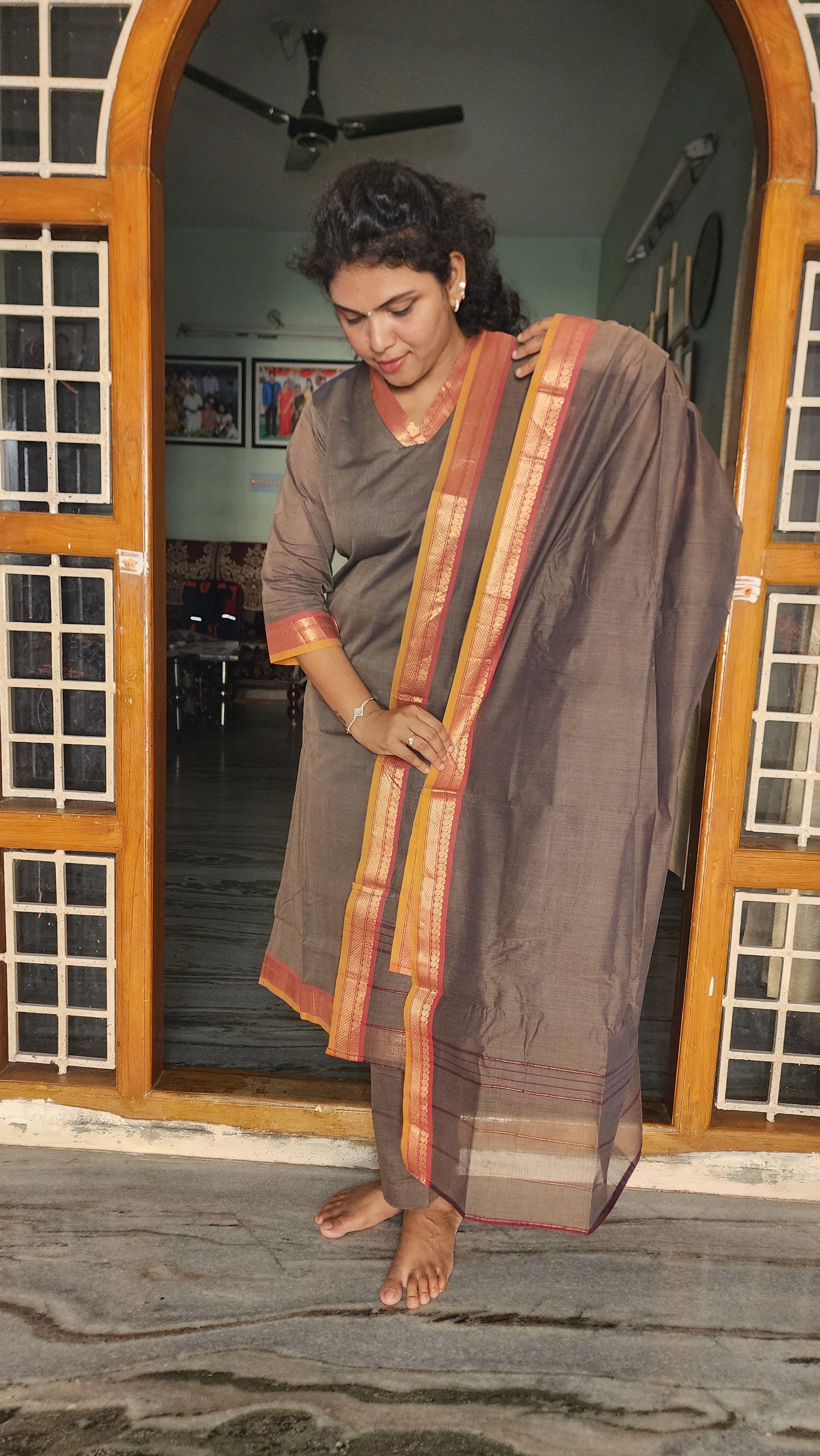 HANDLOOM COTTON SALWAR SET