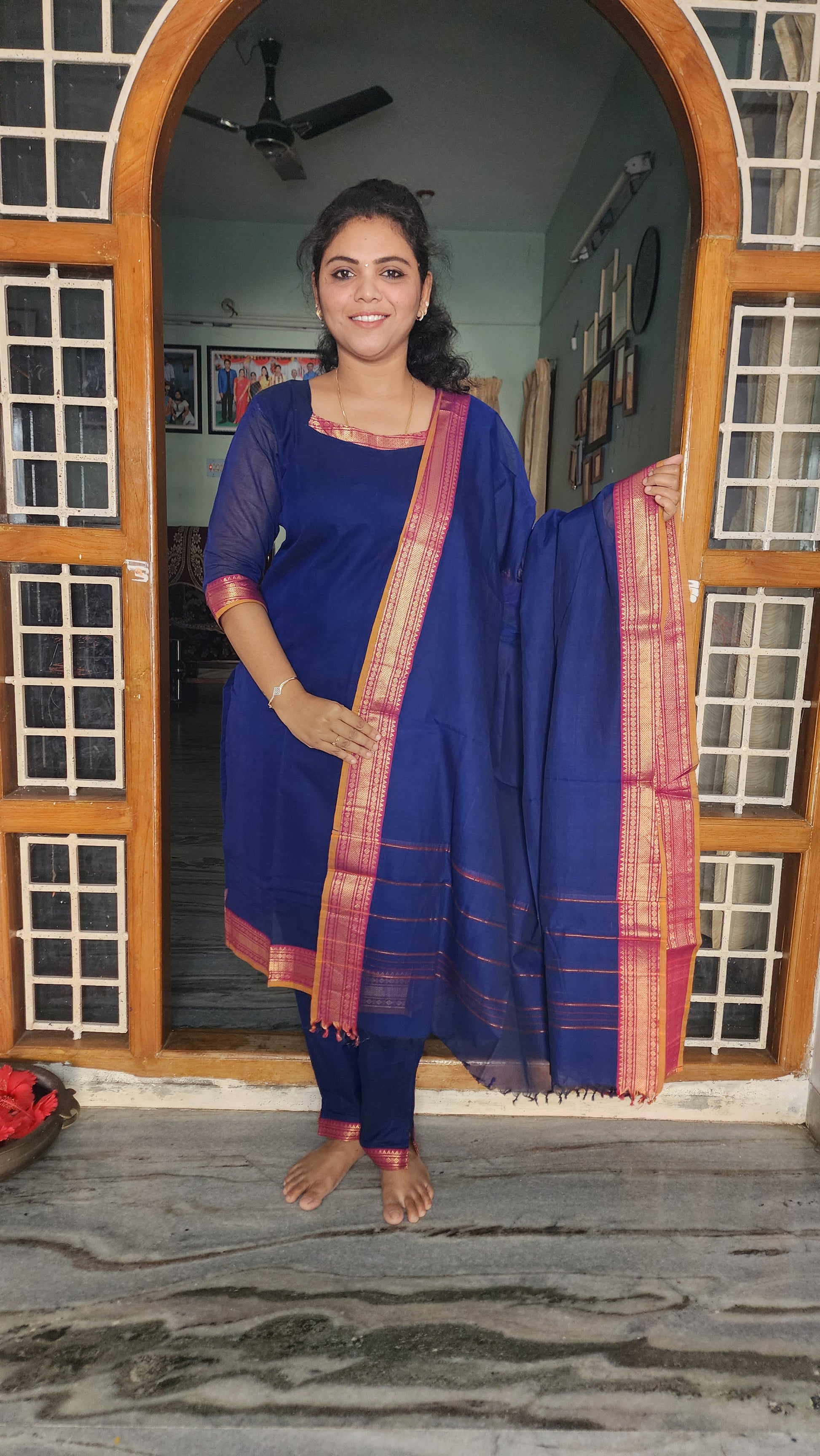 HANDLOOM COTTON SALWAR SET