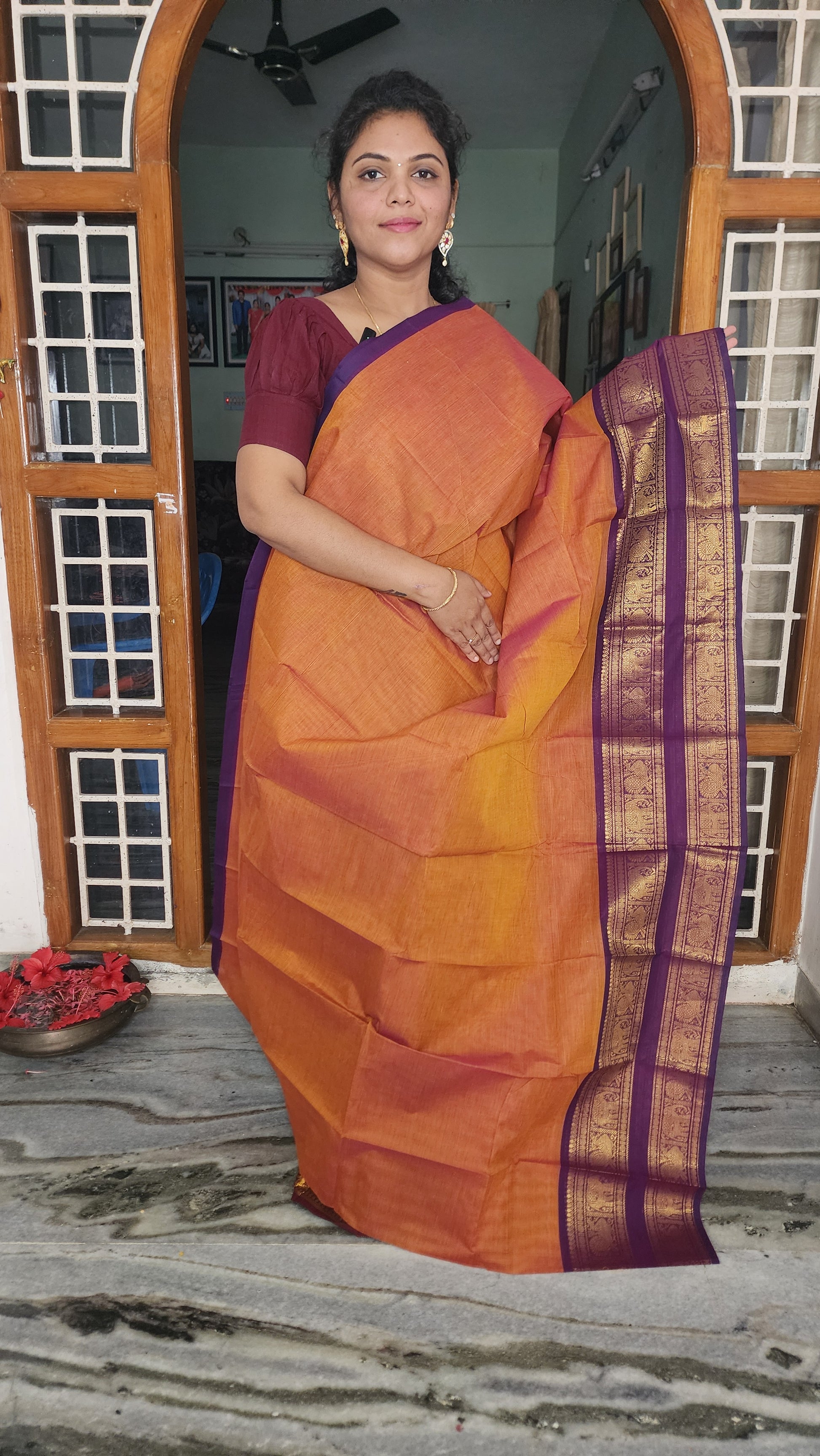 CHETTINADU COTTON SAREE