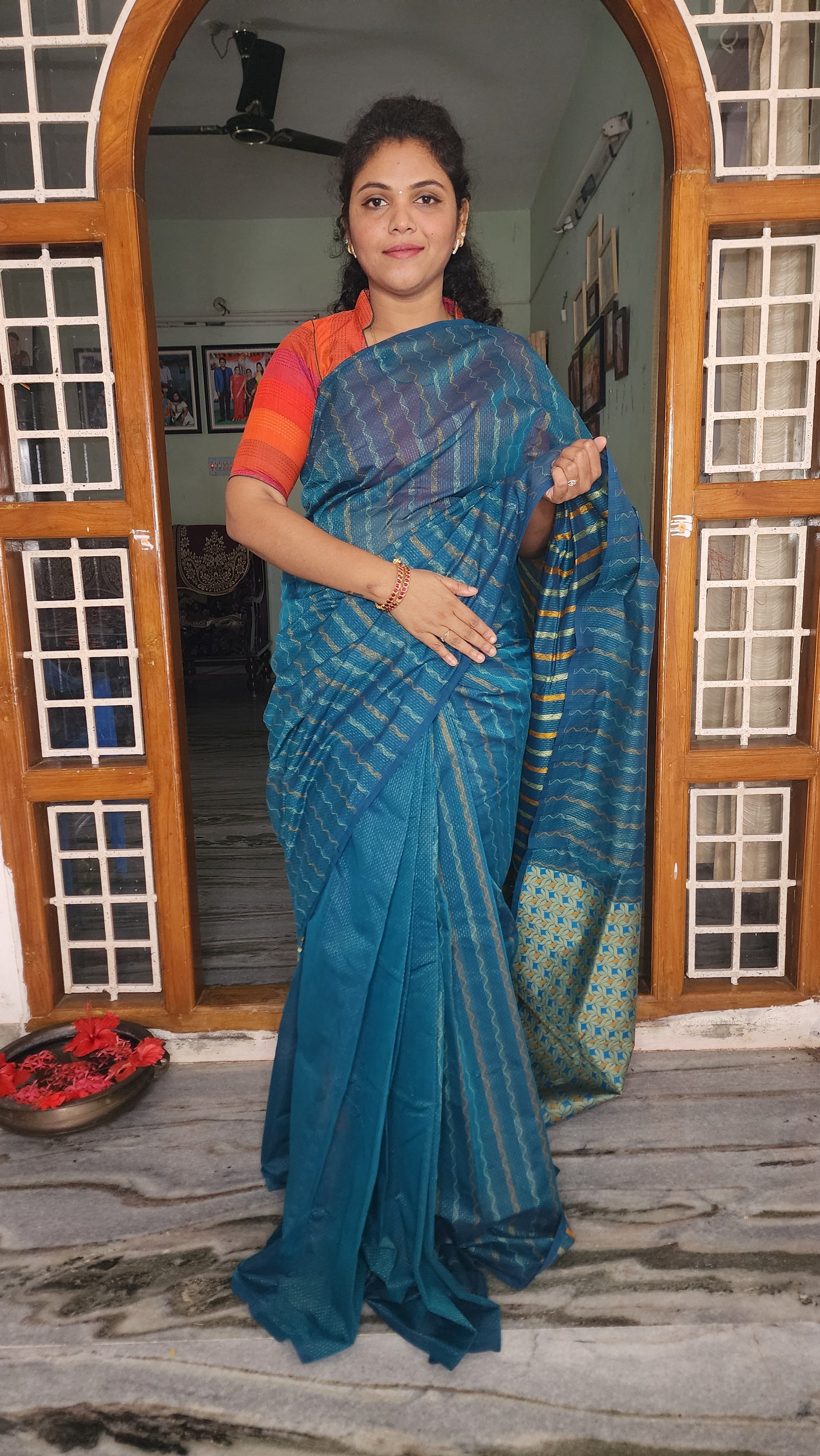 KANCHI COTTON SAREE