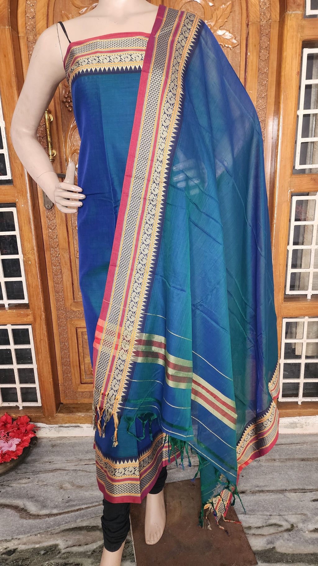 UNSTITCHED COTTON SALWAR MATERIAL