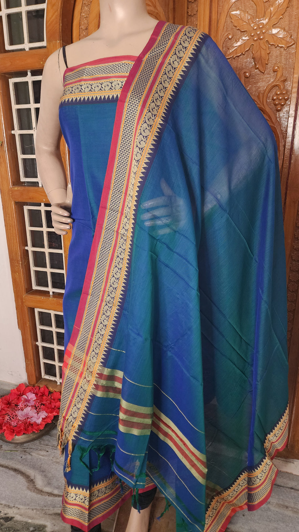 UNSTITCHED COTTON SALWAR MATERIAL