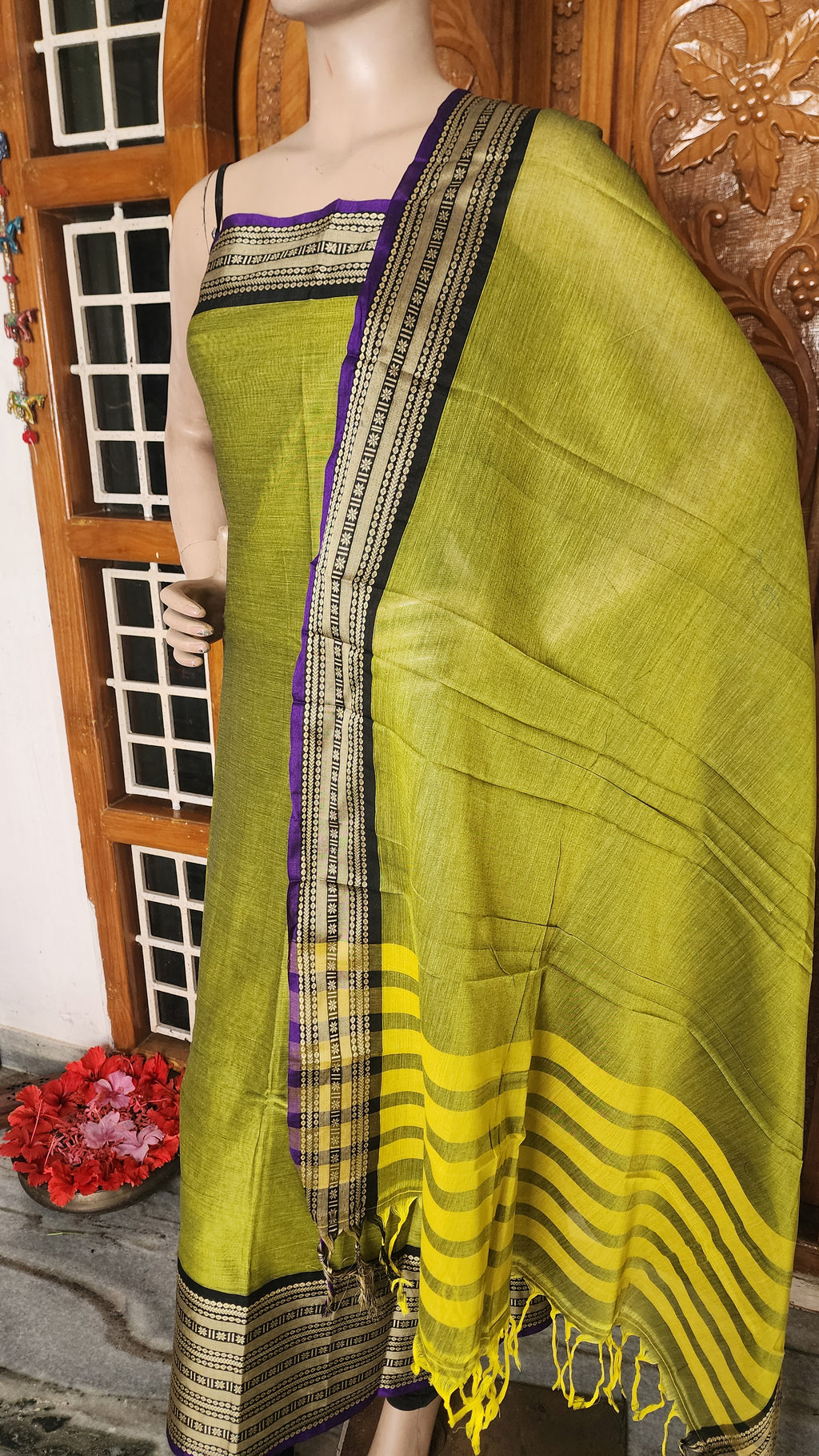UNSTITCHED COTTON SALWAR MATERIAL