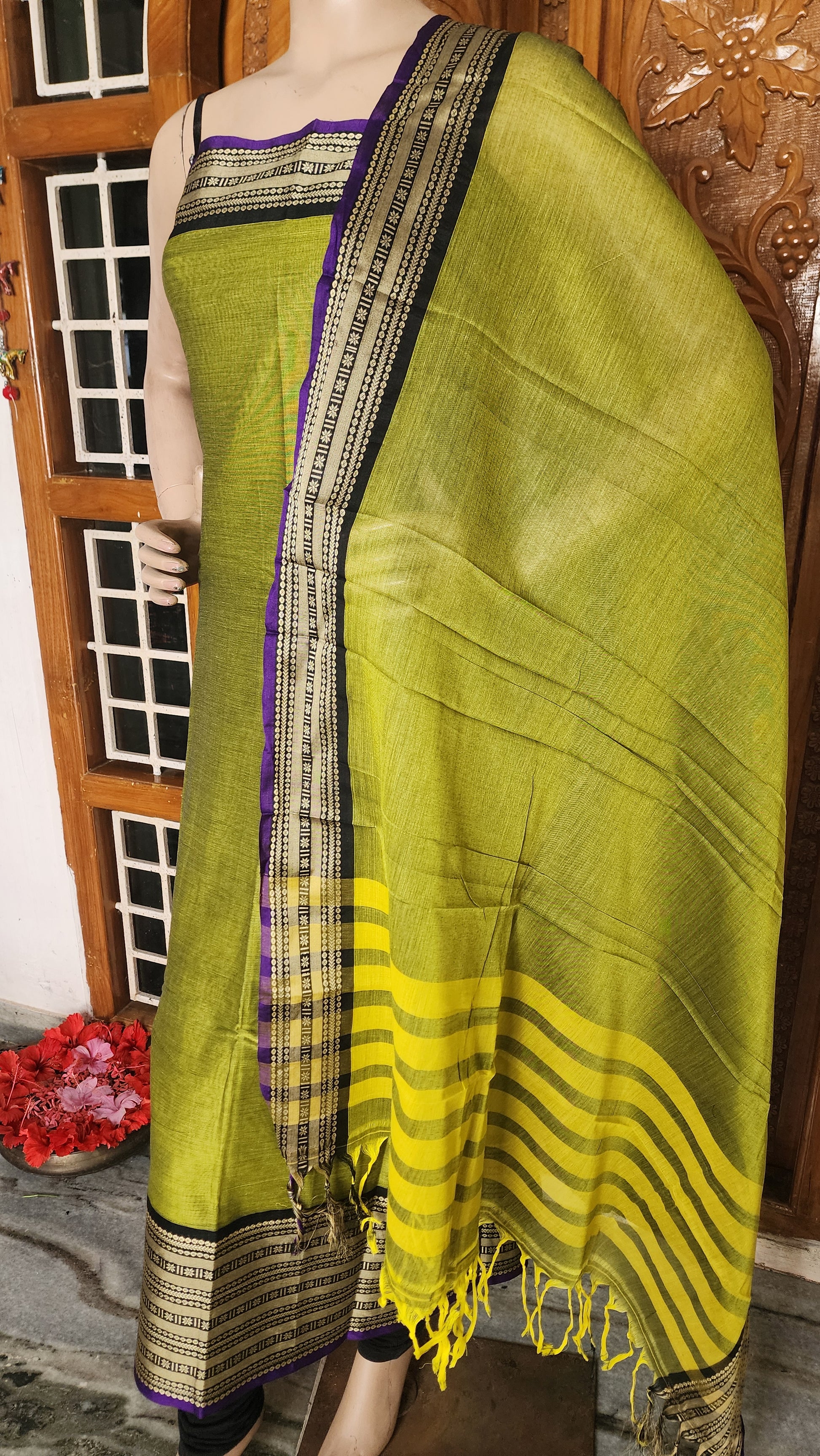 UNSTITCHED COTTON SALWAR MATERIAL