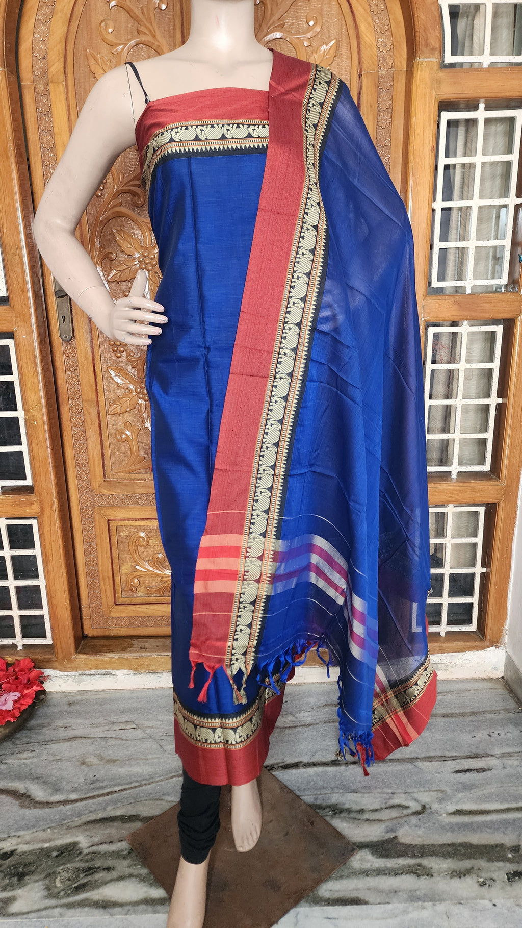 UNSTITCHED COTTON SALWAR MATERIAL