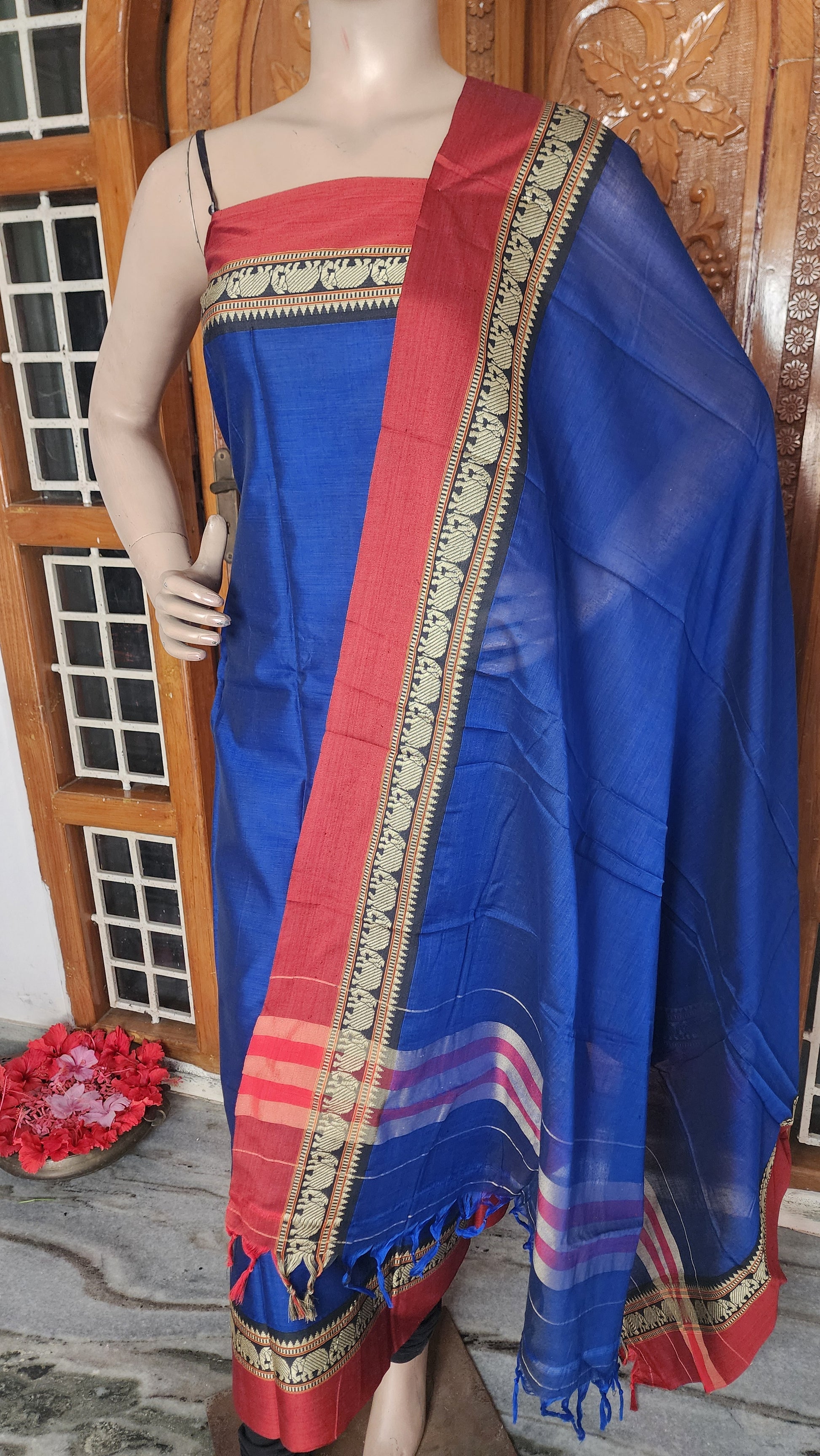 UNSTITCHED COTTON SALWAR MATERIAL