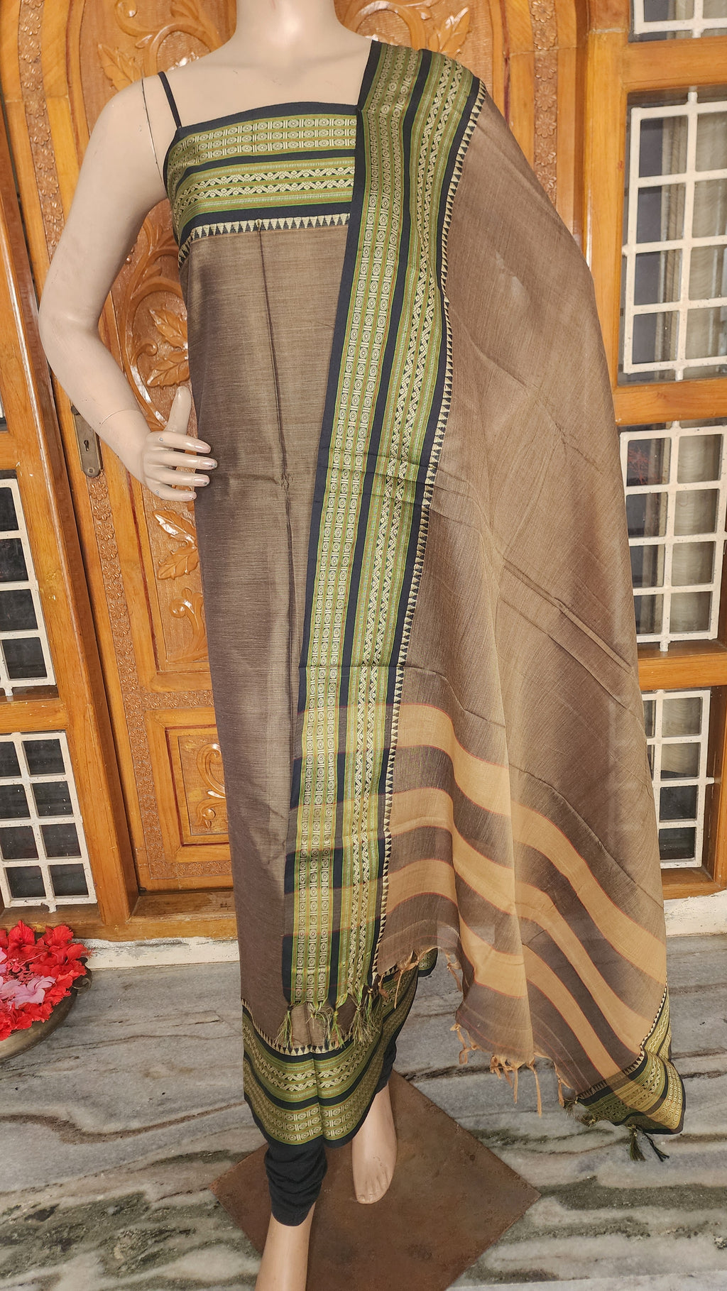 UNSTITCHED COTTON SALWAR MATERIAL