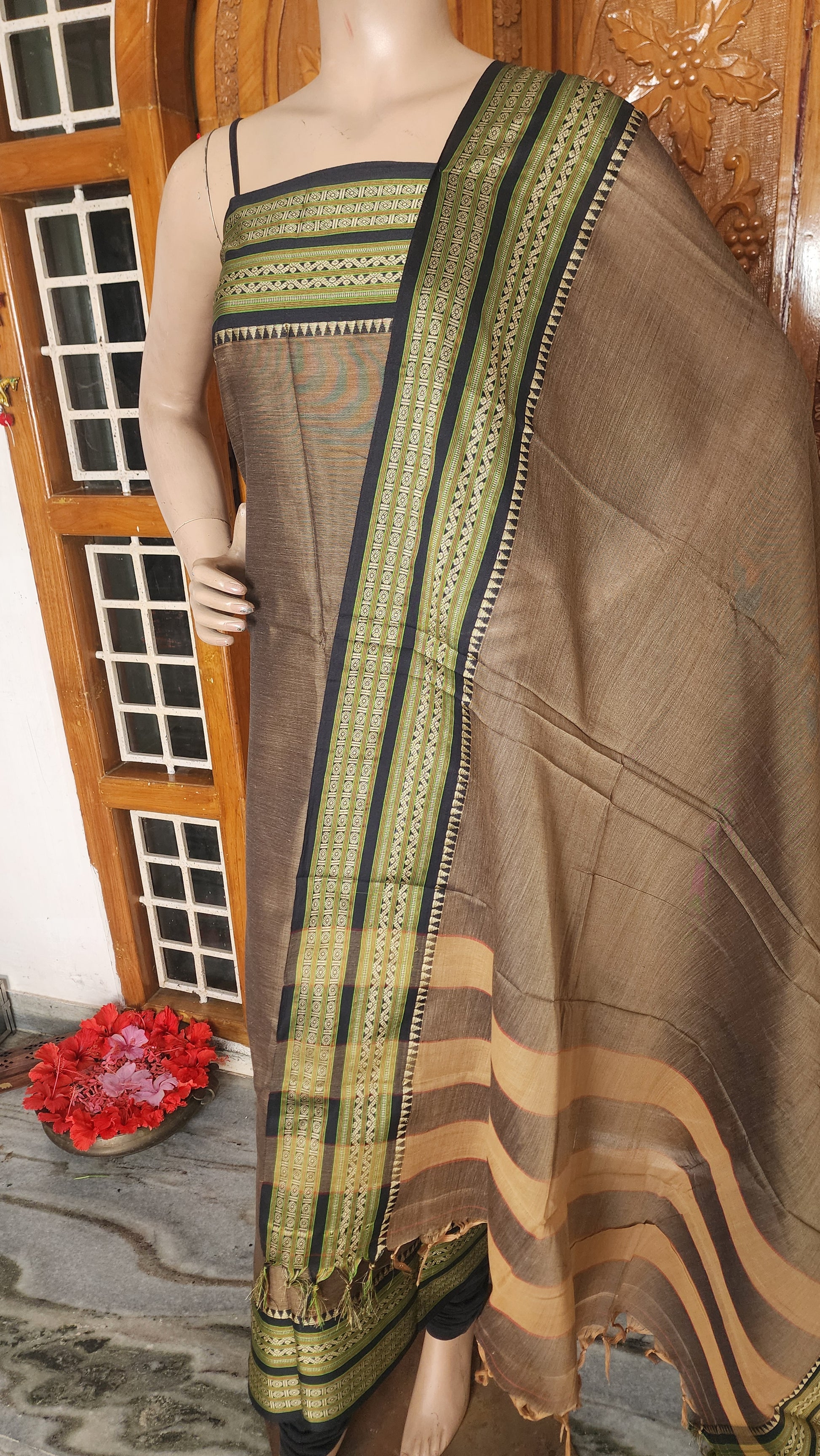 UNSTITCHED COTTON SALWAR MATERIAL