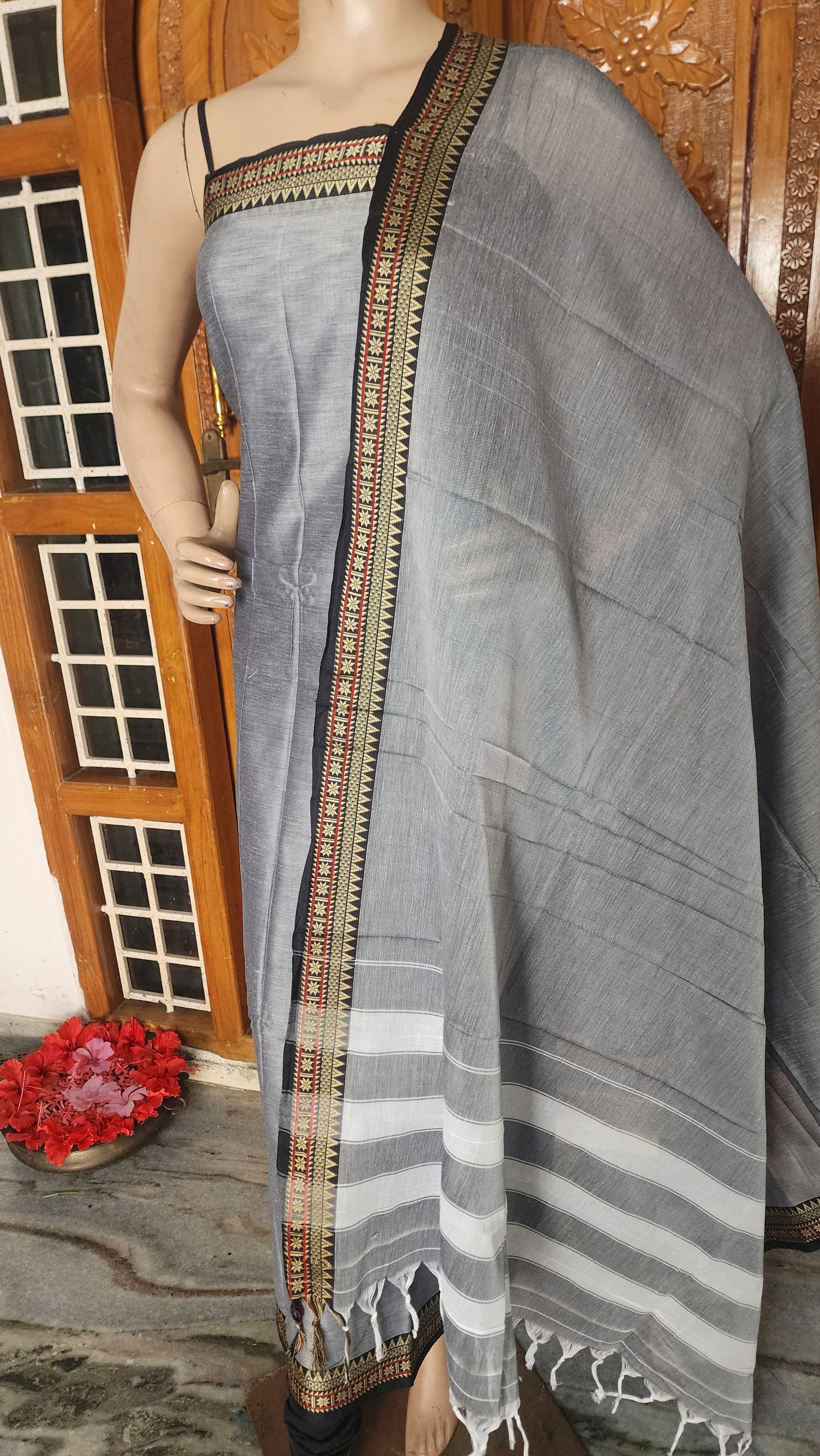 UNSTITCHED COTTON SALWAR MATERIAL