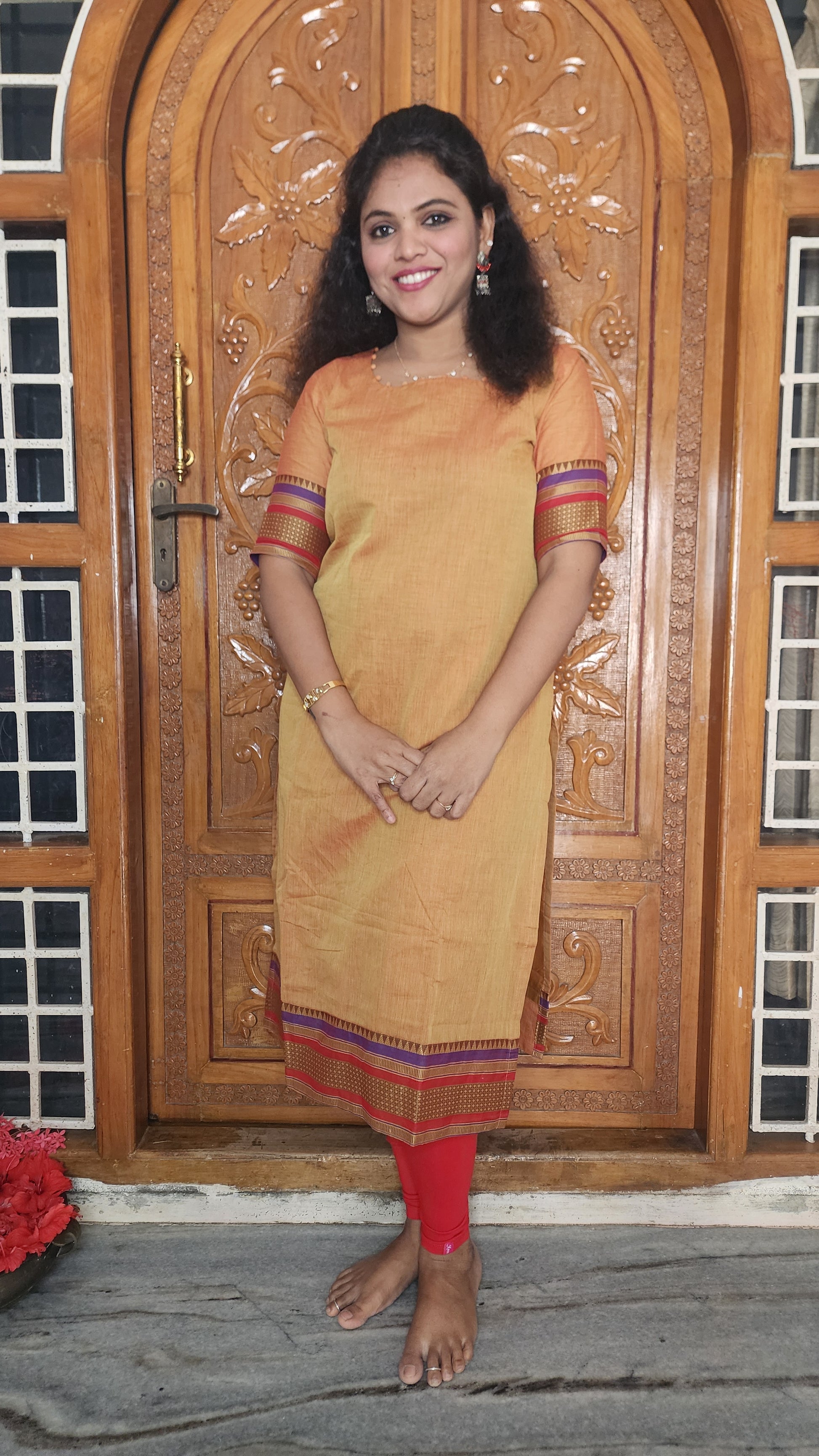 HERITAGE DESIGN COTTON KURTI
