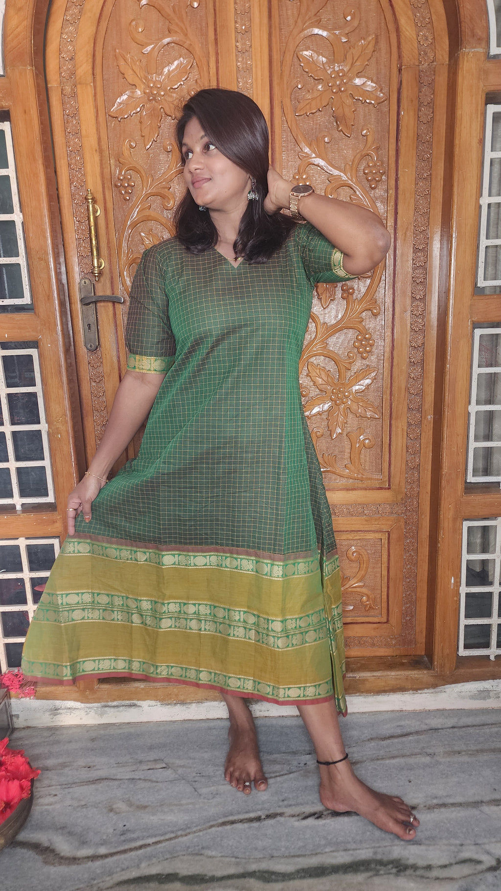 CHETTINADU COTTON KURTI
