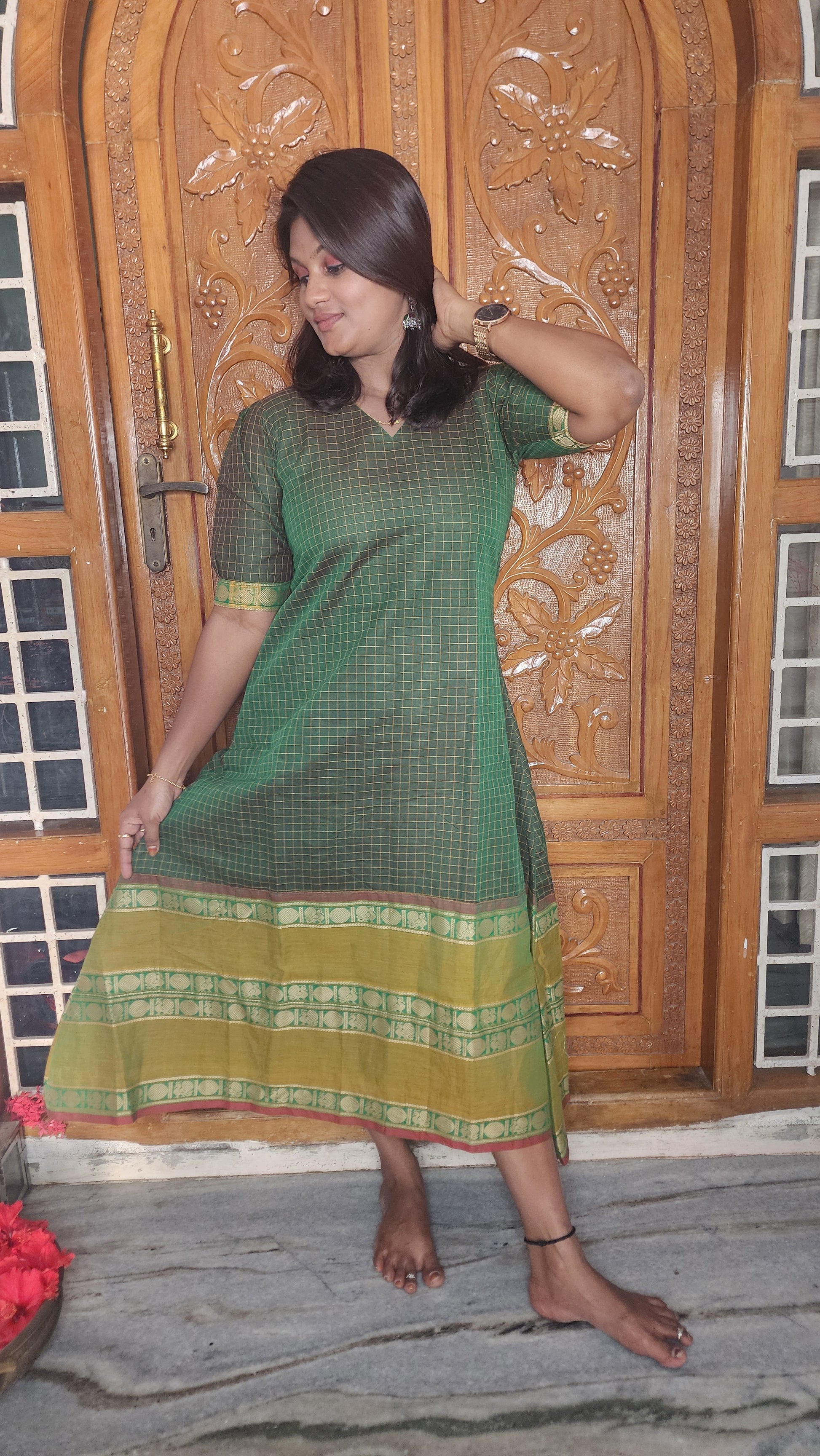 CHETTINADU COTTON KURTI