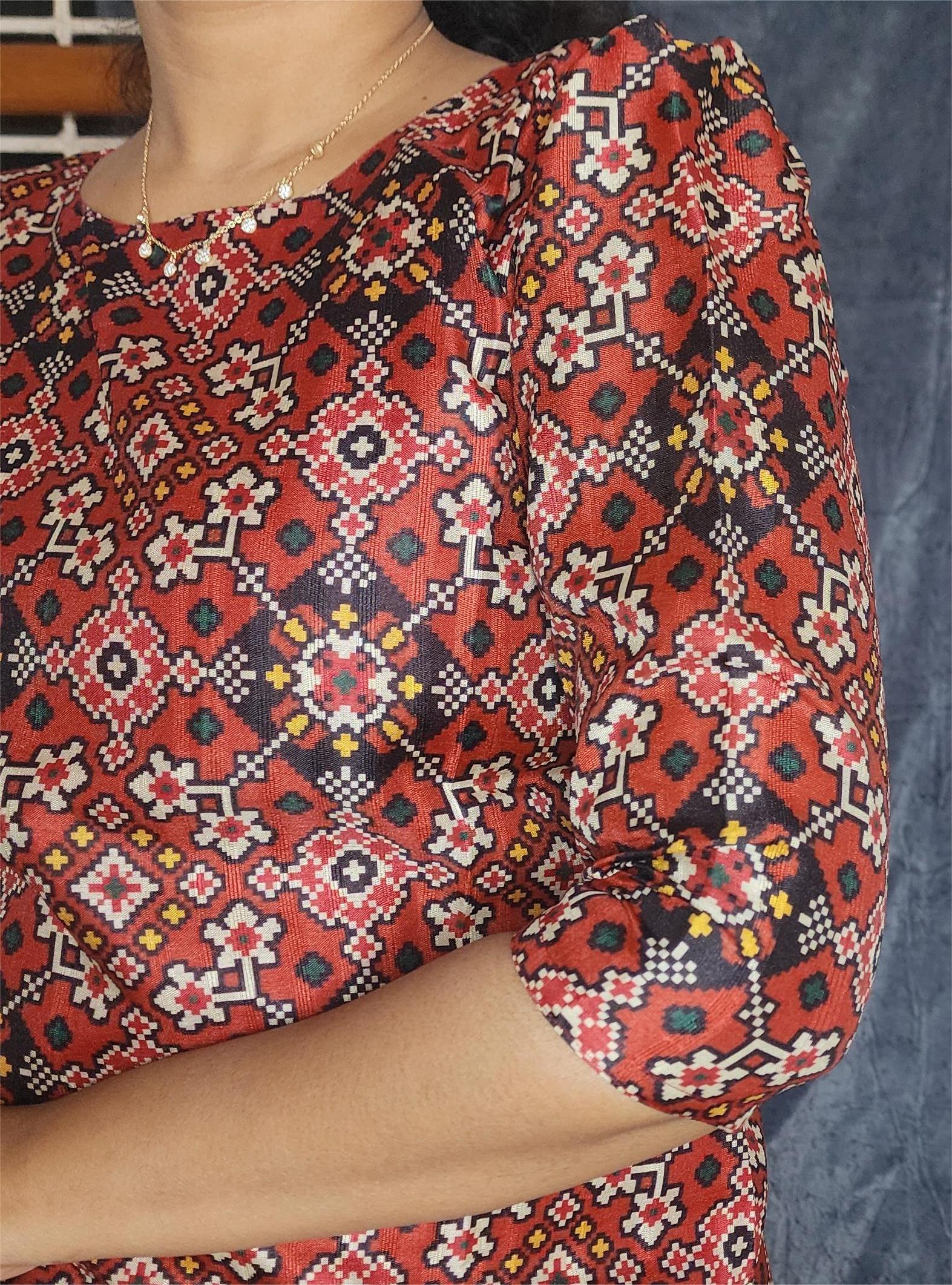 CO-ORDS KOTTA PATTI SILK MATERIAL STITCHED