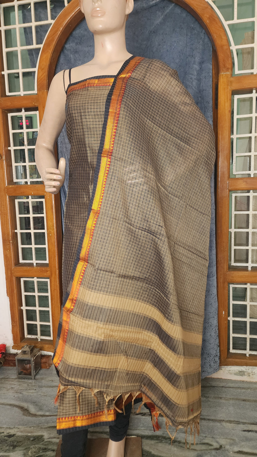 UNSTITCHED COTTON SALWAR MATERIAL