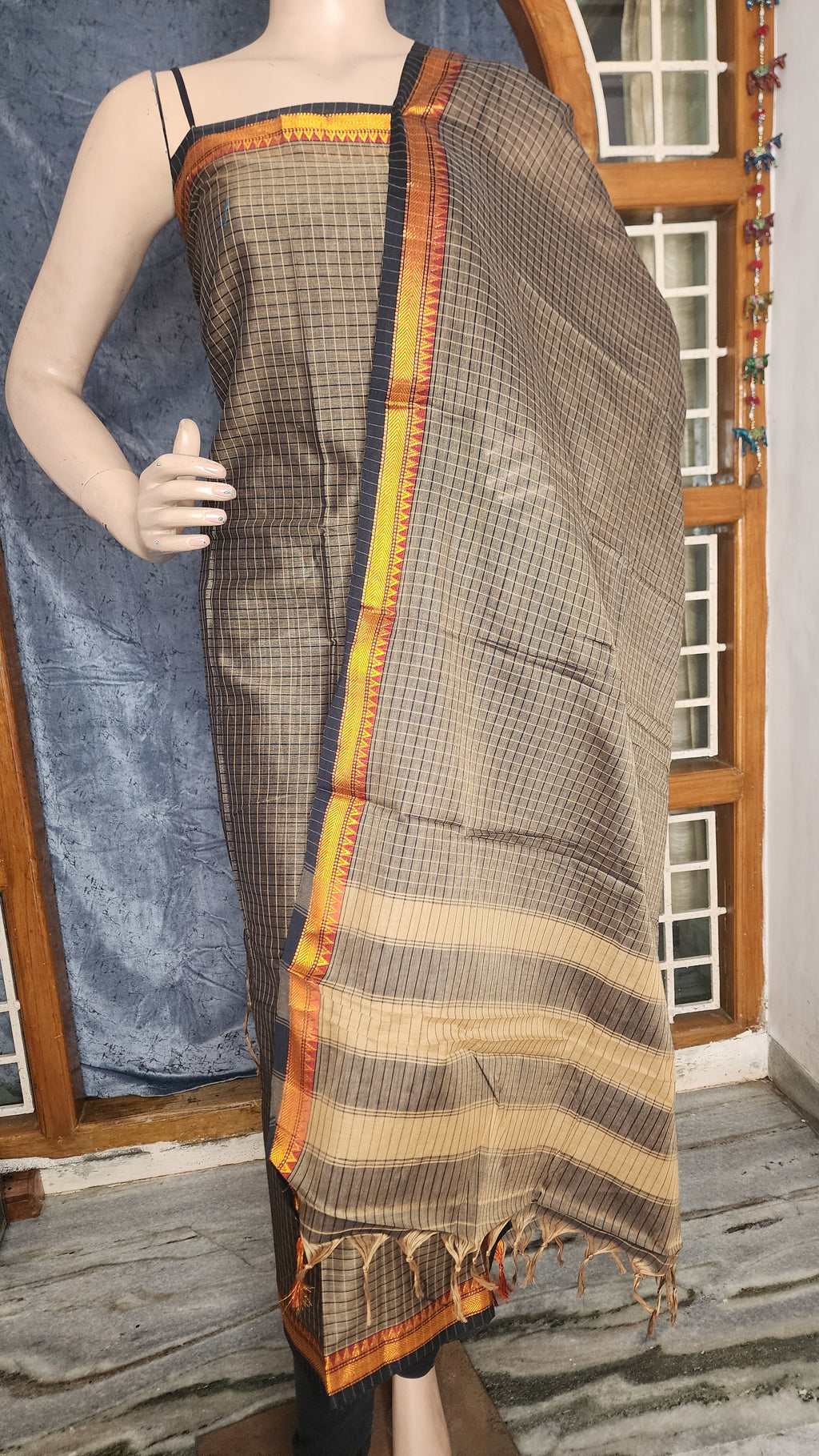 UNSTITCHED COTTON SALWAR MATERIAL