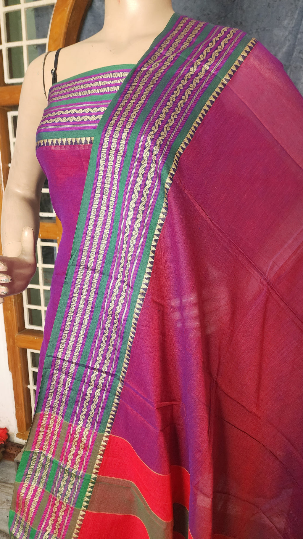UNSTITCHED COTTON SALWAR MATERIAL