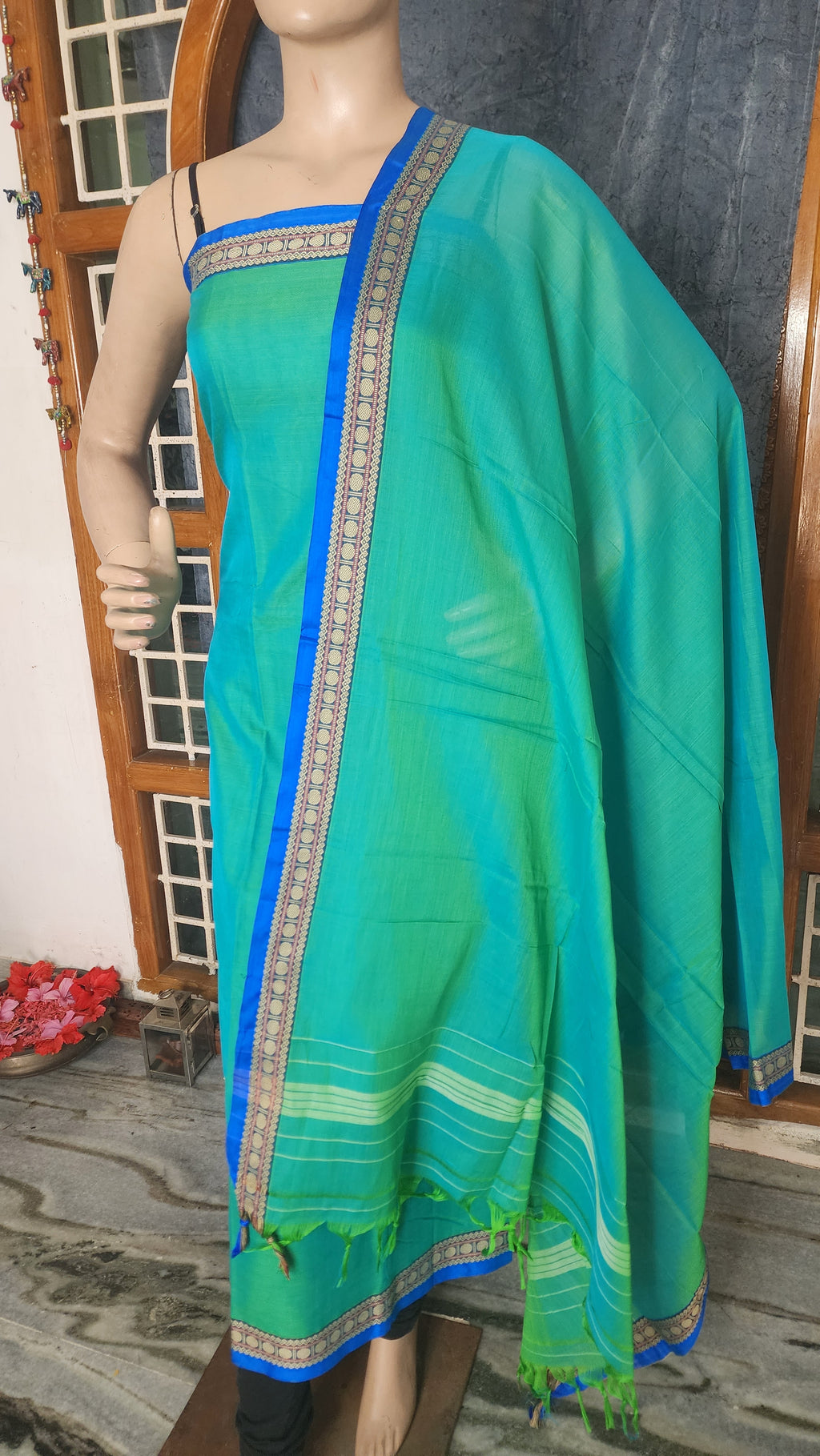 UNSTITCHED COTTON SALWAR MATERIAL