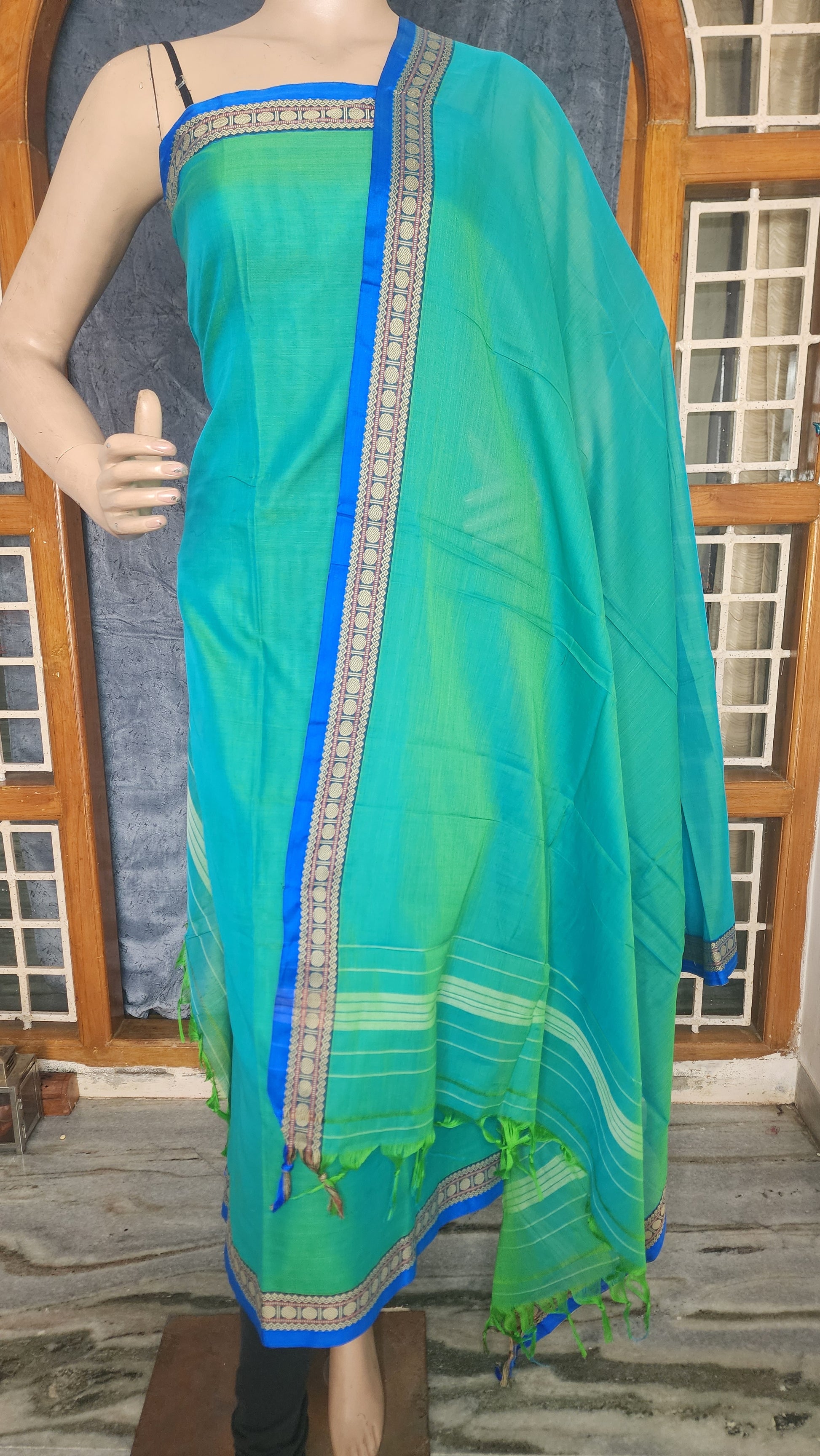 UNSTITCHED COTTON SALWAR MATERIAL