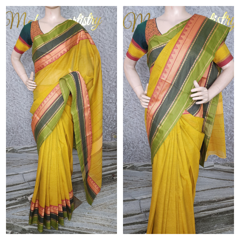HANDLOOM KANCHI COTTON SAREE