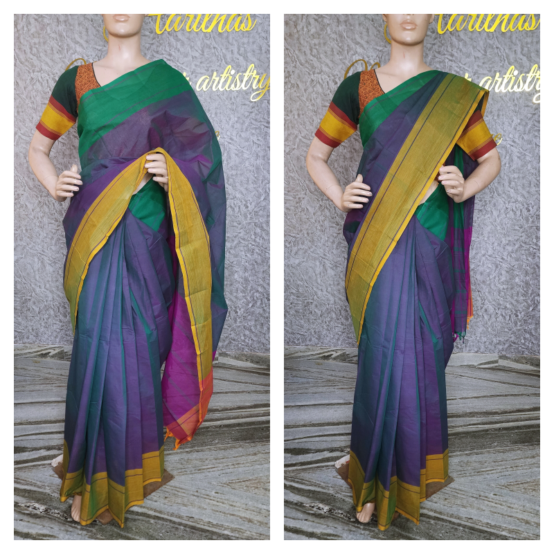 HANDLOOM KANCHI COTTON SAREE