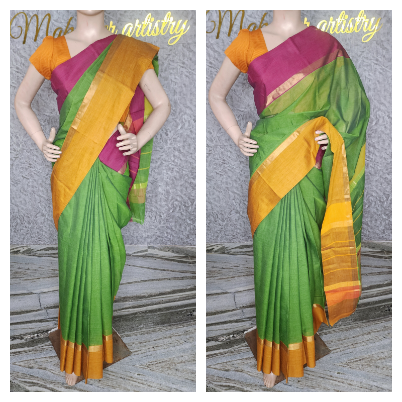 HANDLOOM KANCHI COTTON SAREE