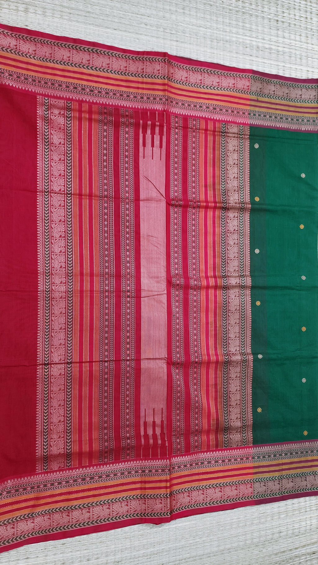 AUTHENTIC HANDWOVEN  COTTON SAREES