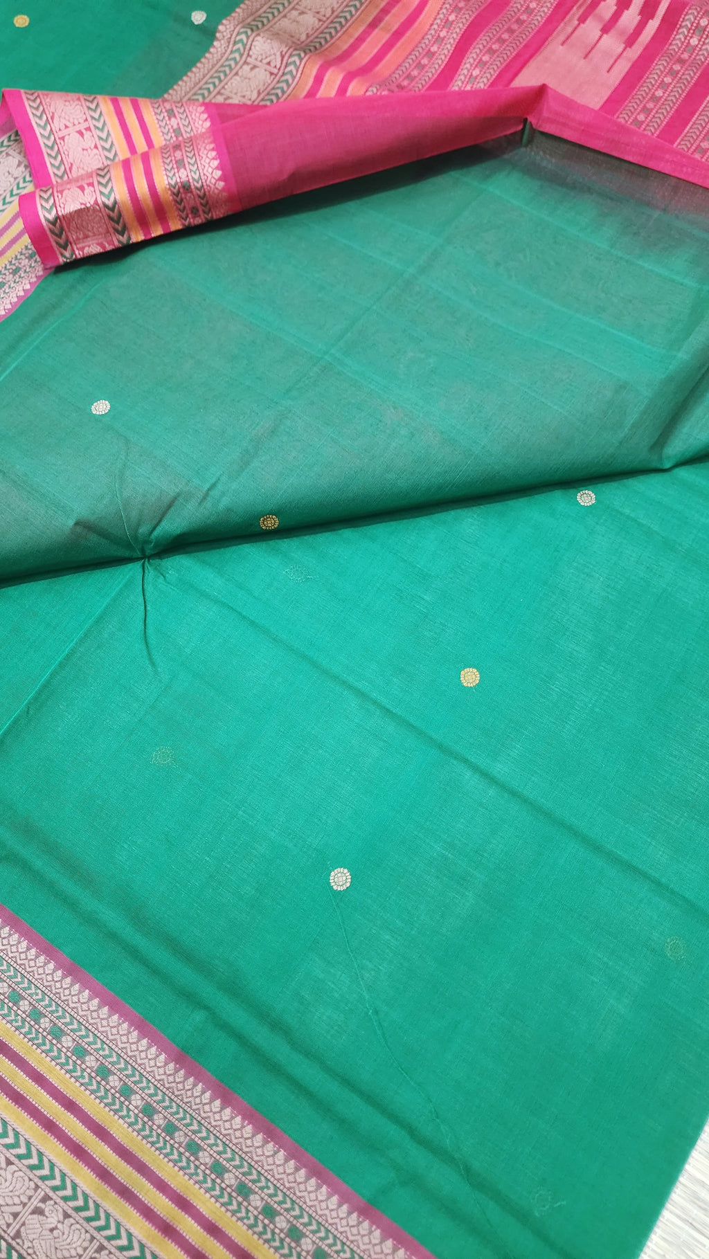 AUTHENTIC HANDWOVEN  COTTON SAREES