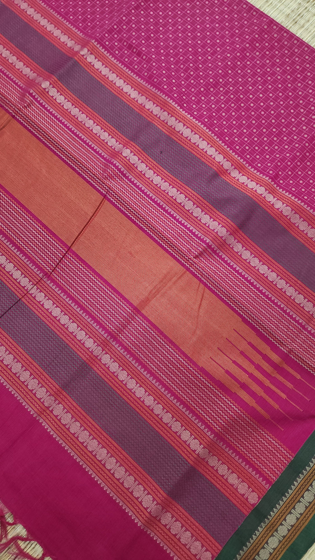 AUTHENTIC HANDWOVEN  COTTON SAREES