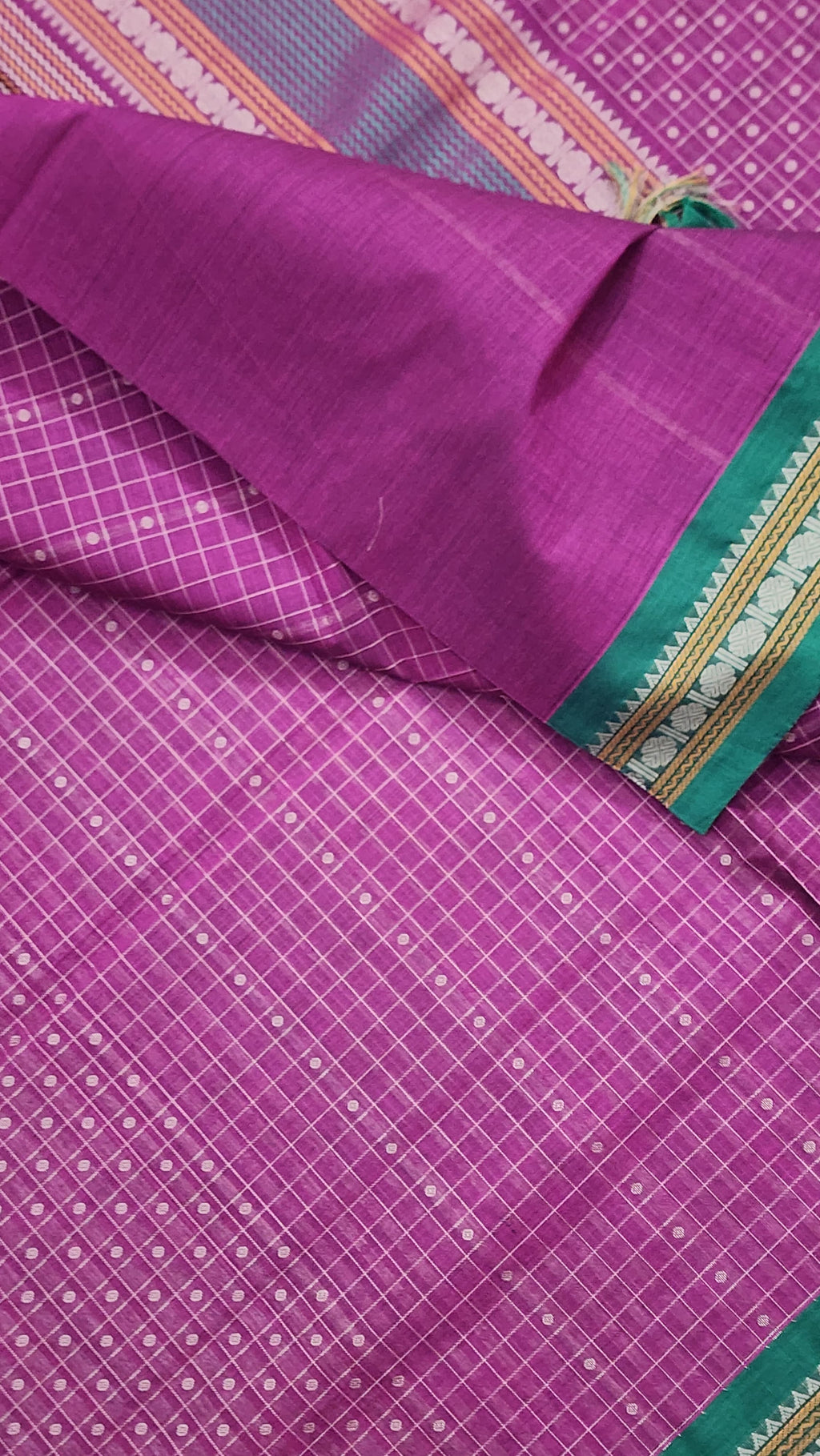 AUTHENTIC HANDWOVEN  COTTON SAREES
